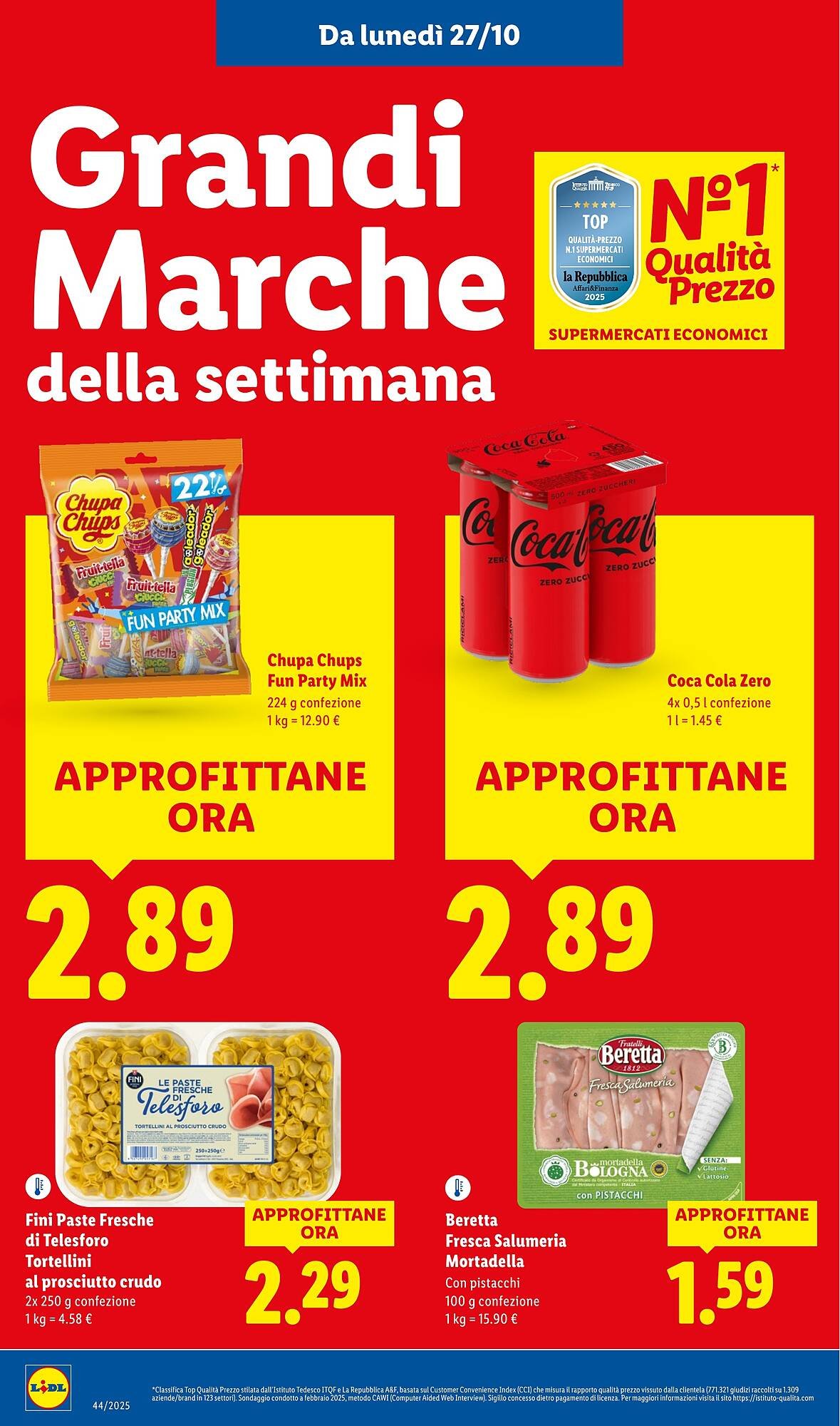 Volantino Lidl (2025-10-27 - 2025-11-02)