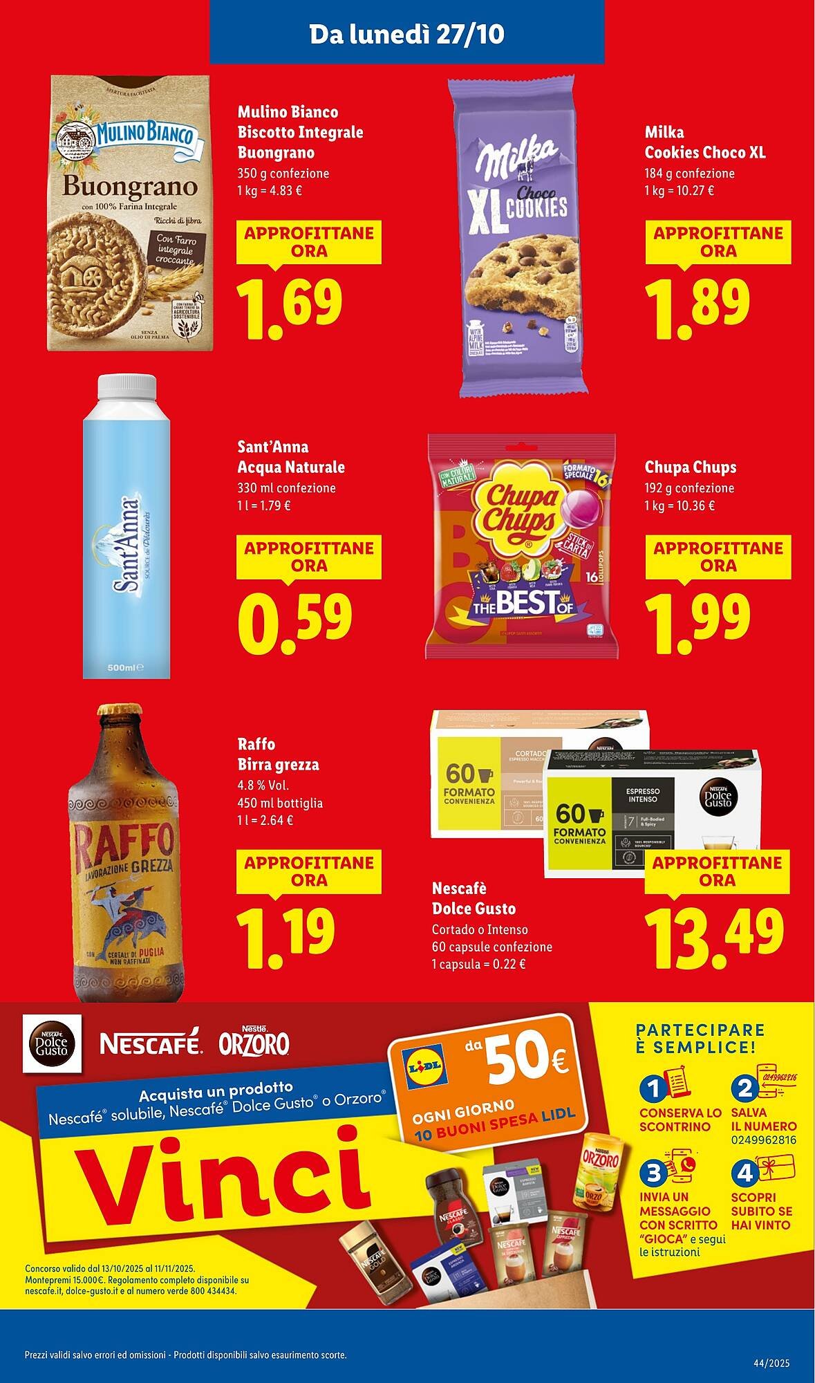 Volantino Lidl (2025-10-27 - 2025-11-02)