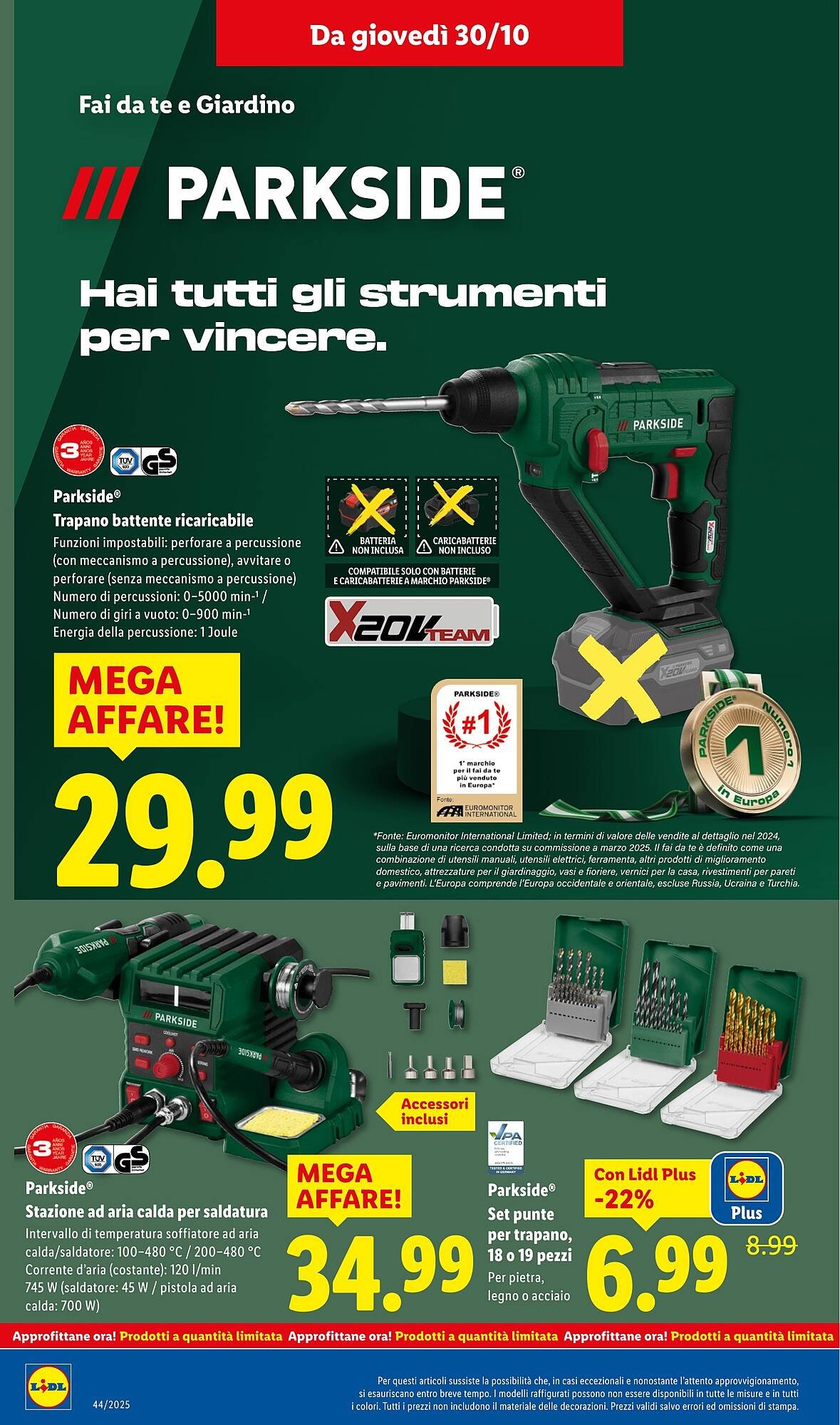 Volantino Lidl (2025-10-27 - 2025-11-02)
