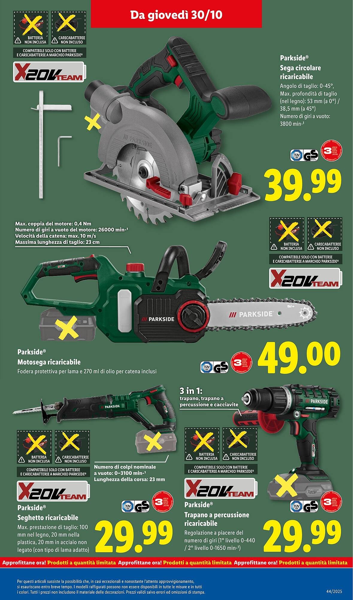 Volantino Lidl (2025-10-27 - 2025-11-02)