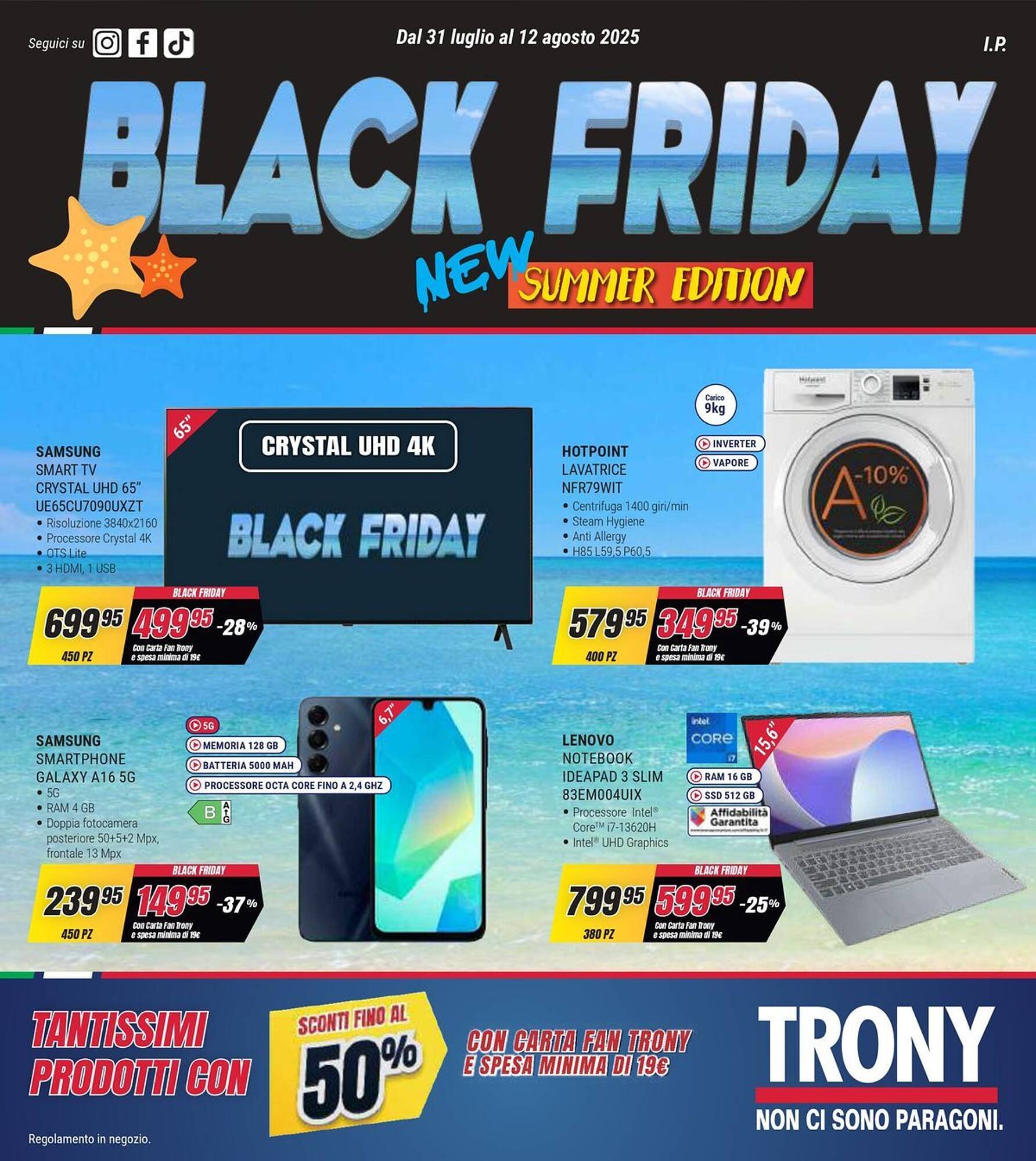 Volantino Trony (2025-08-01 - 2025-08-12)