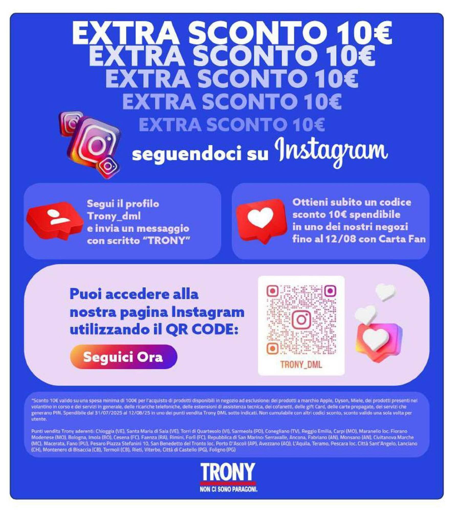 Volantino Trony (2025-08-01 - 2025-08-12)