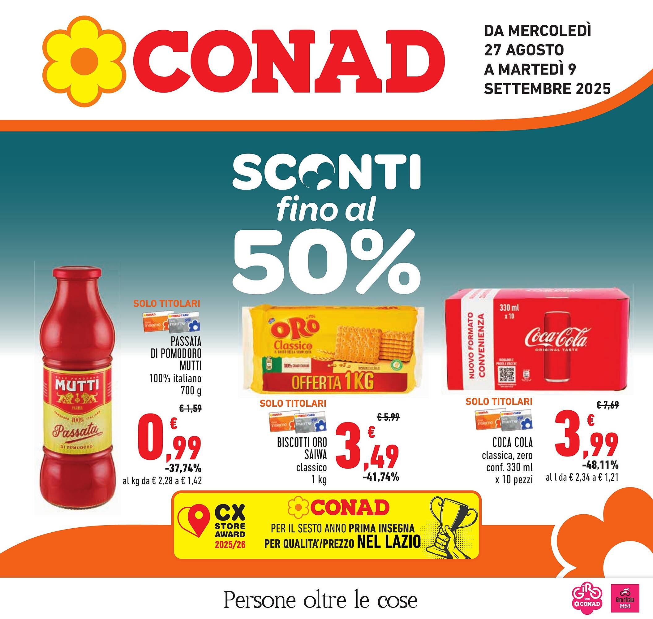 Volantino Conad (2025-08-27 - 2025-09-09)
