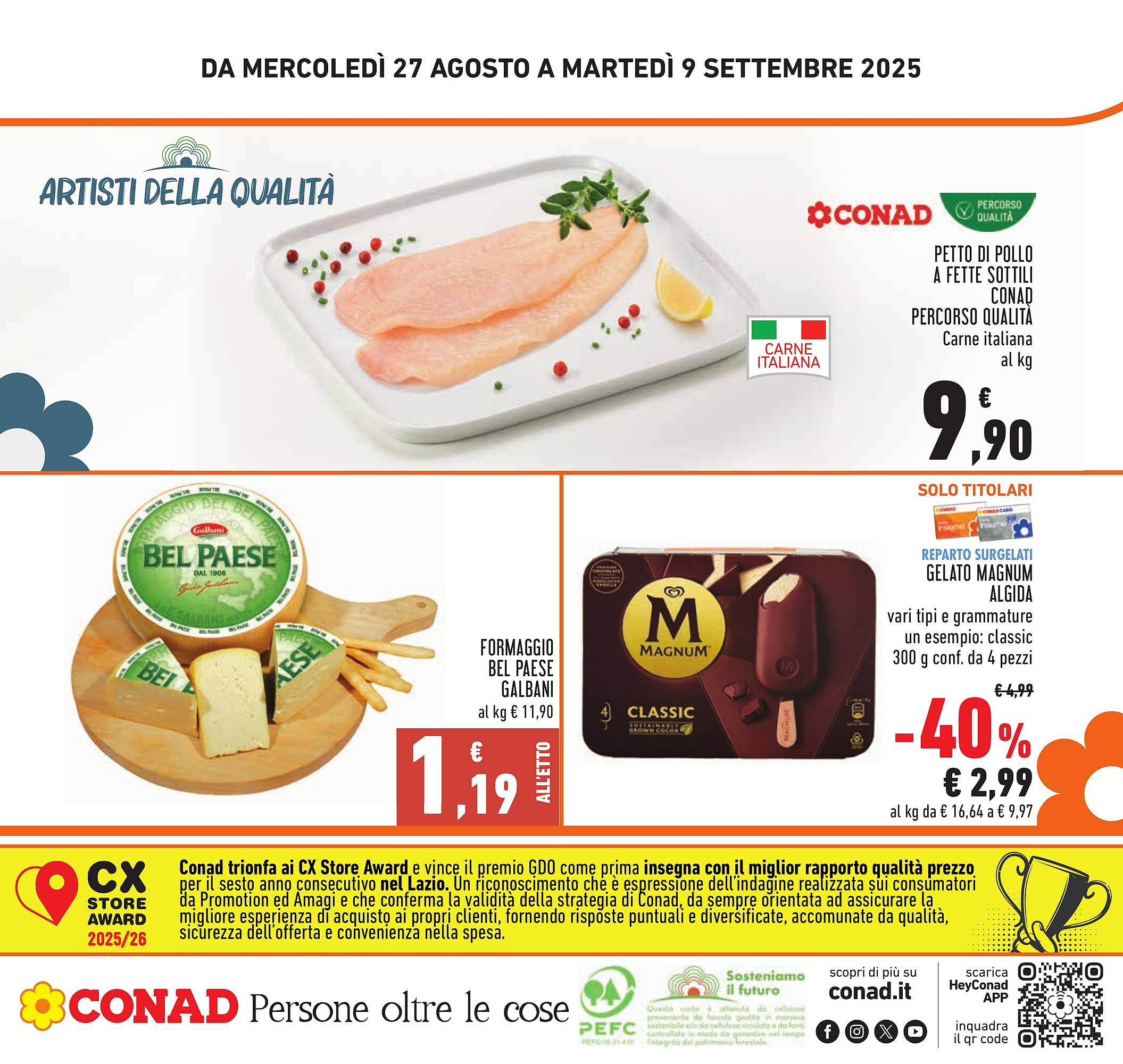 Volantino Conad (2025-08-27 - 2025-09-09)