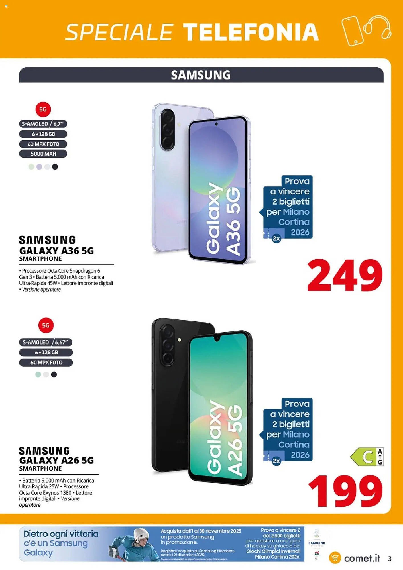 Volantino Comet (2025-10-31 - 2025-11-12)
