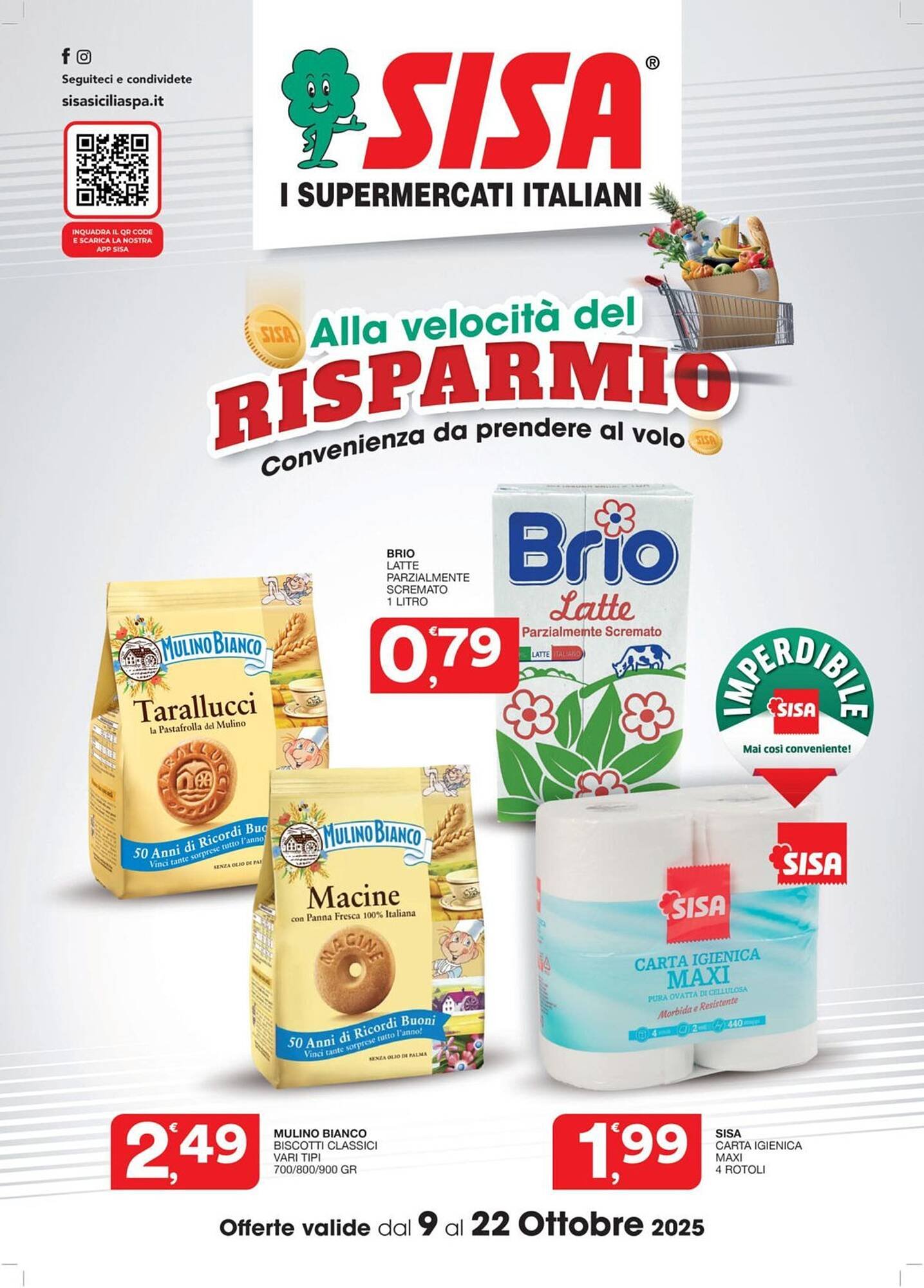 Volantino Sisa (2025-10-09 - 2025-10-22)