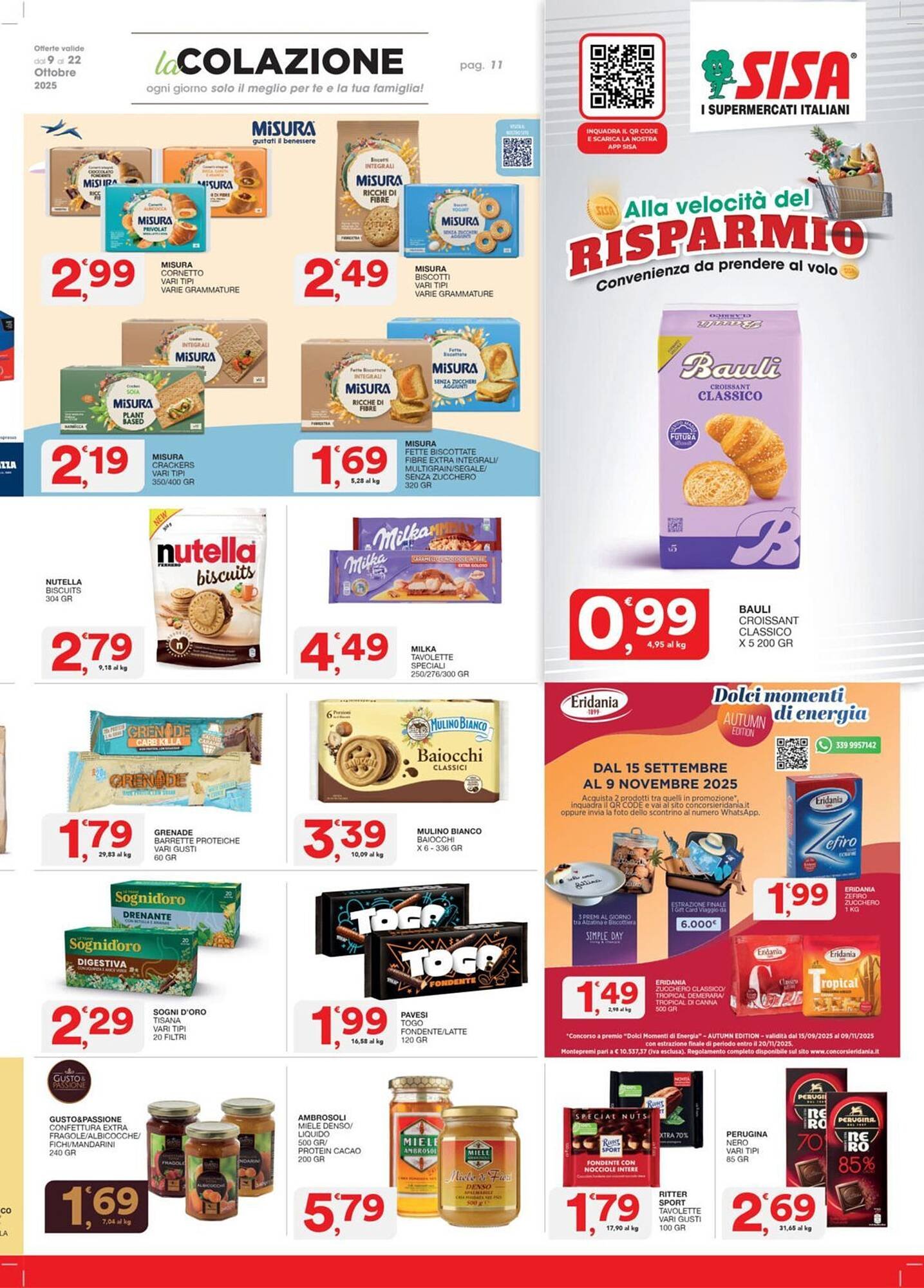 Volantino Sisa (2025-10-09 - 2025-10-22)
