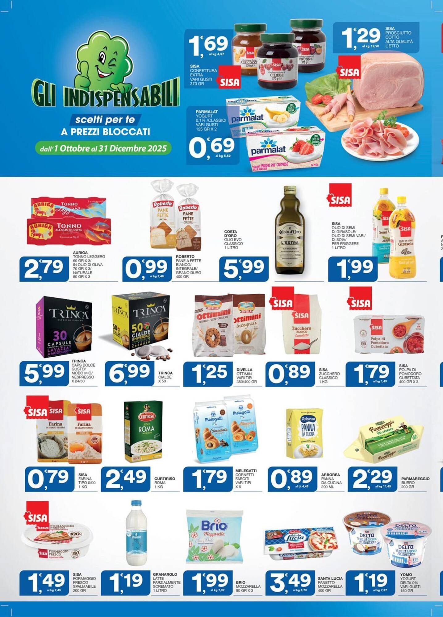 Volantino Sisa (2025-10-09 - 2025-10-22)