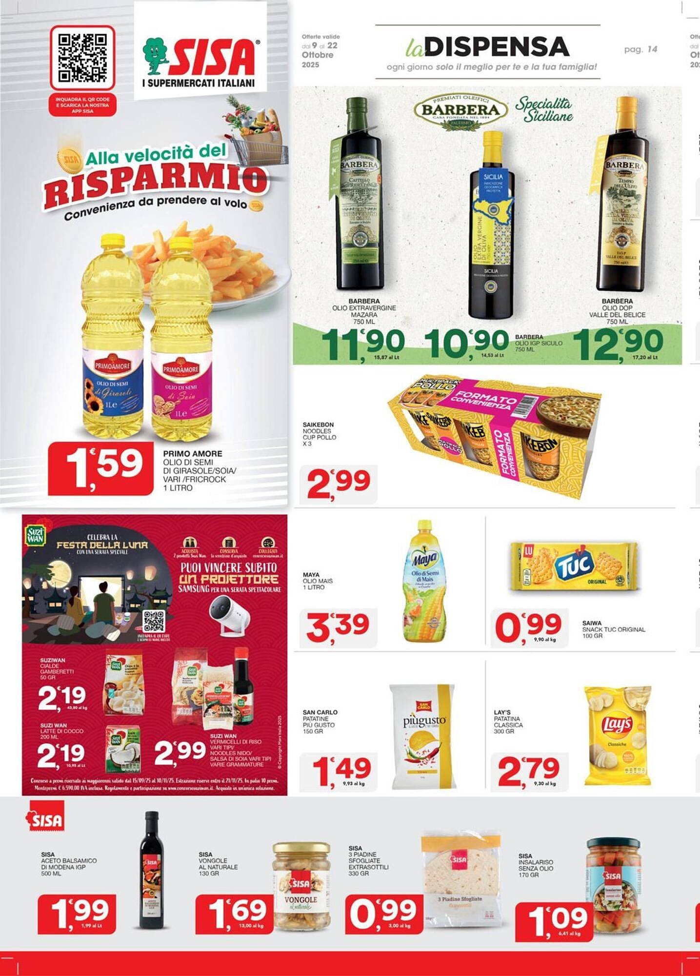 Volantino Sisa (2025-10-09 - 2025-10-22)