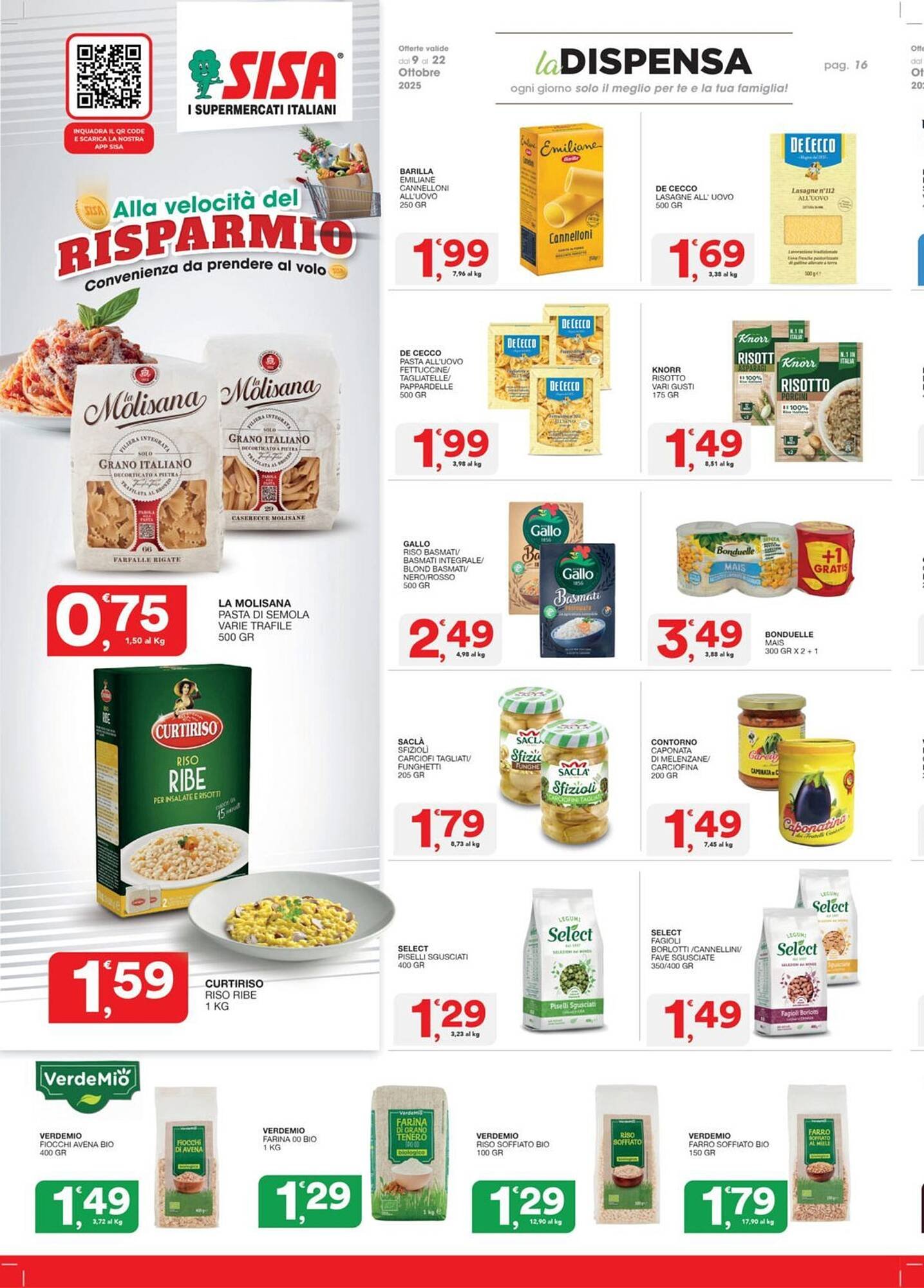Volantino Sisa (2025-10-09 - 2025-10-22)