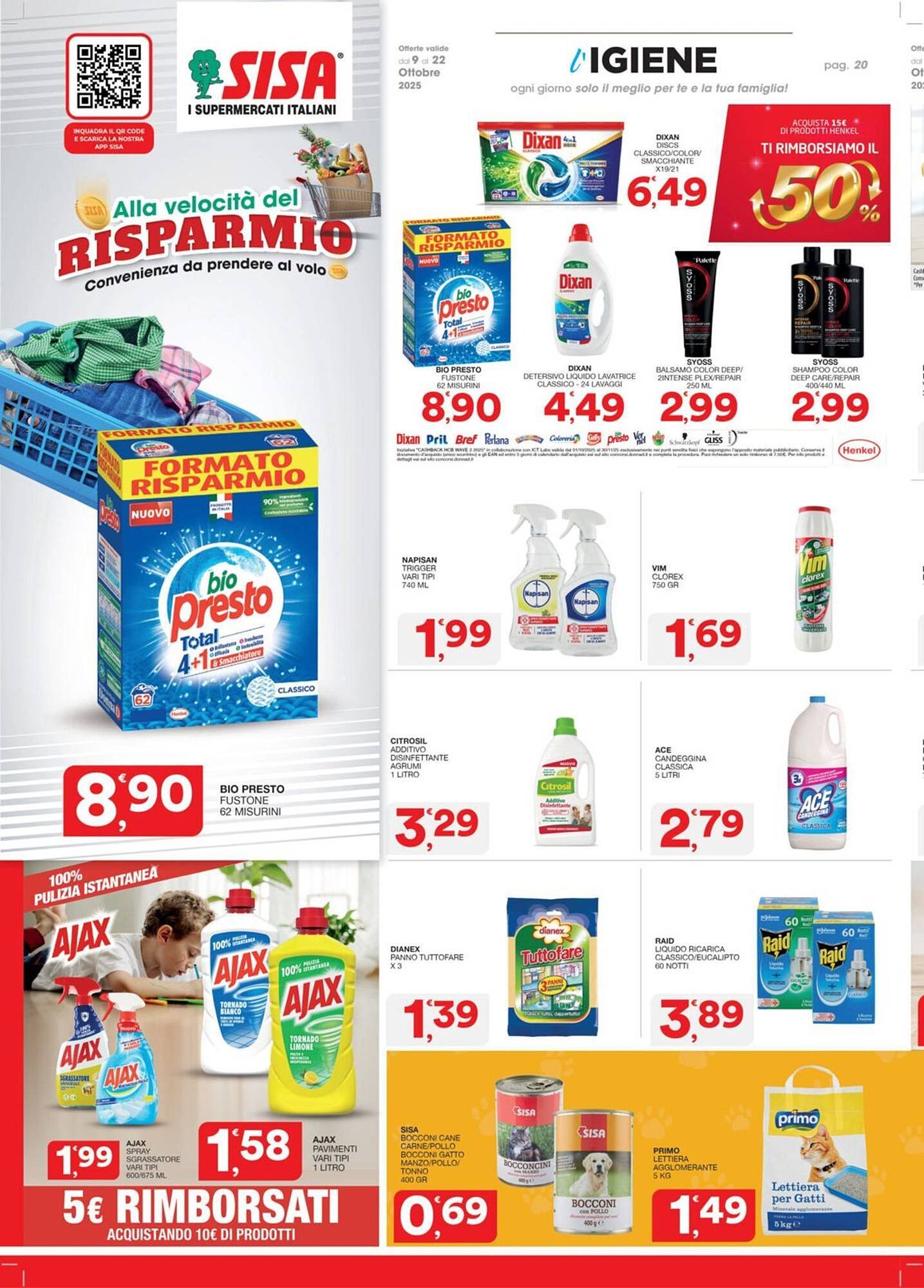 Volantino Sisa (2025-10-09 - 2025-10-22)