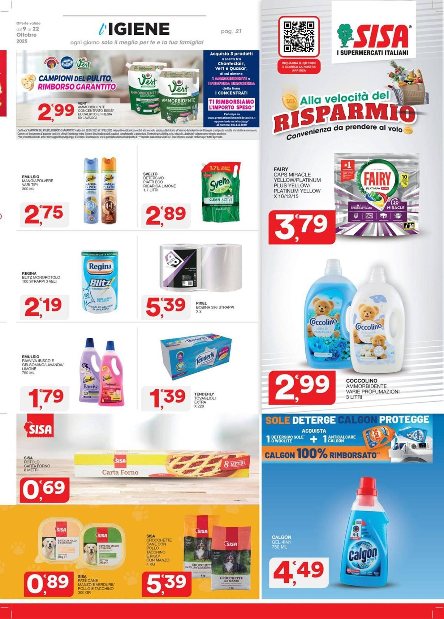 Volantino Sisa (2025-10-09 - 2025-10-22)