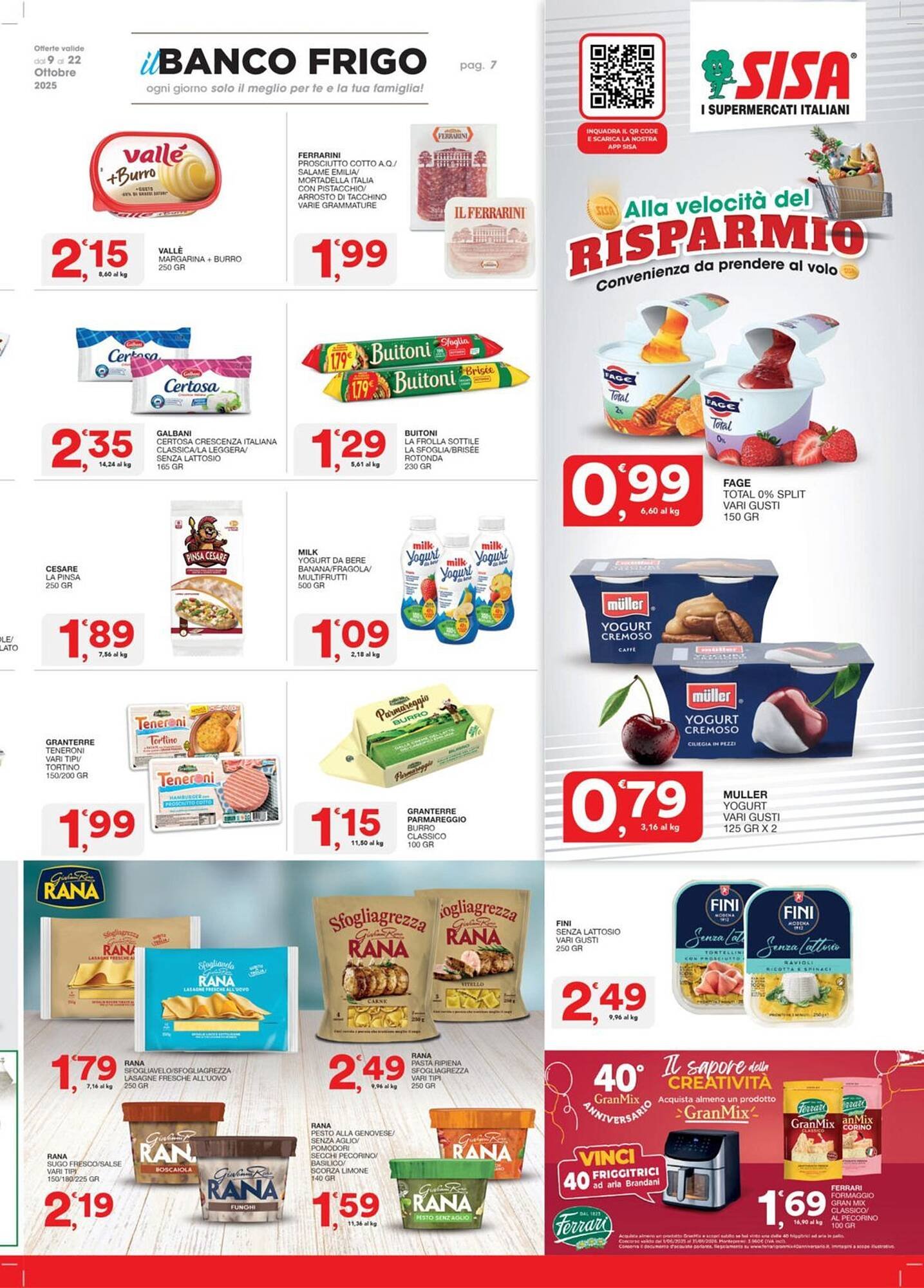 Volantino Sisa (2025-10-09 - 2025-10-22)