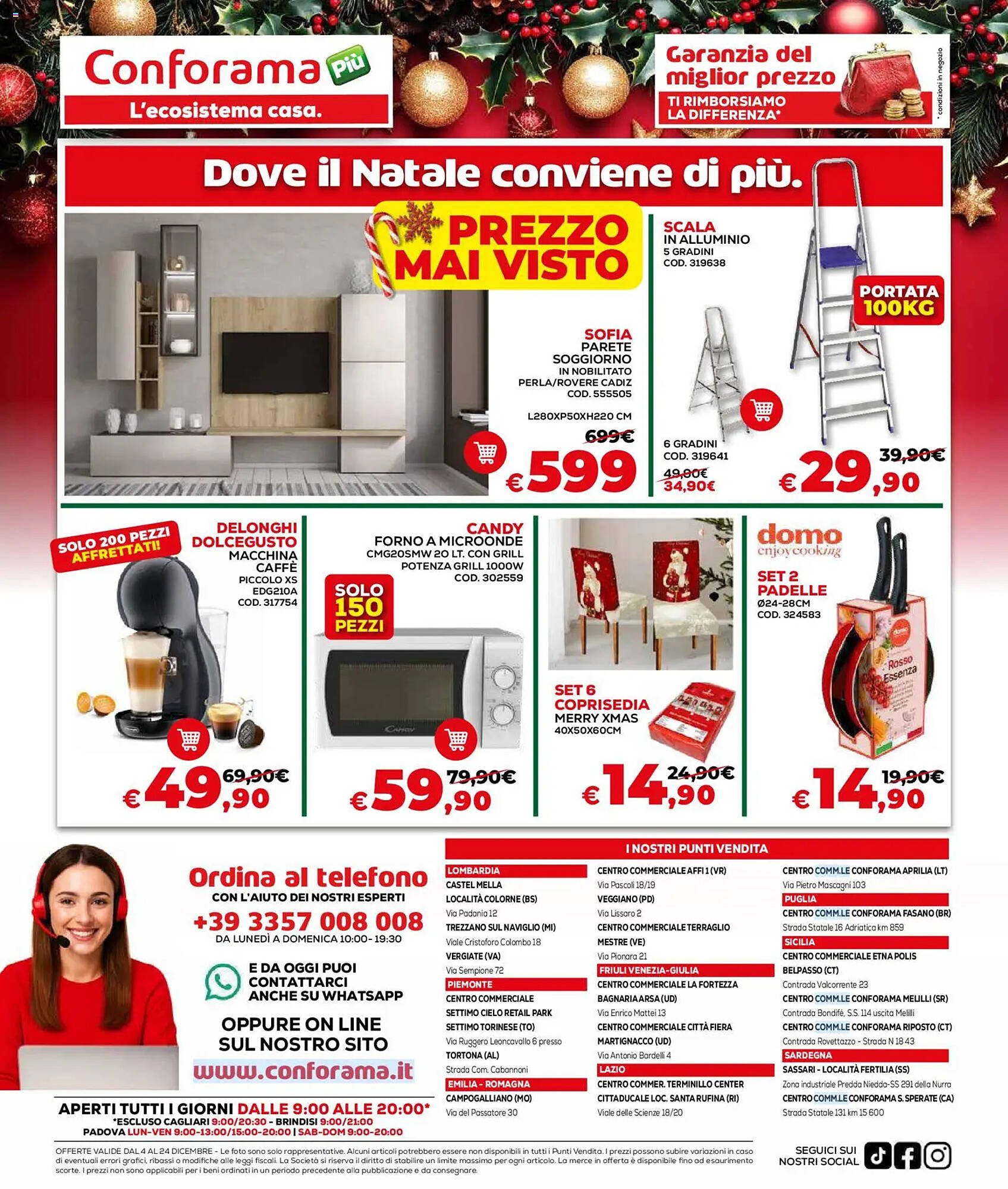 Volantino Conforama (2025-12-04 - 2025-12-24)