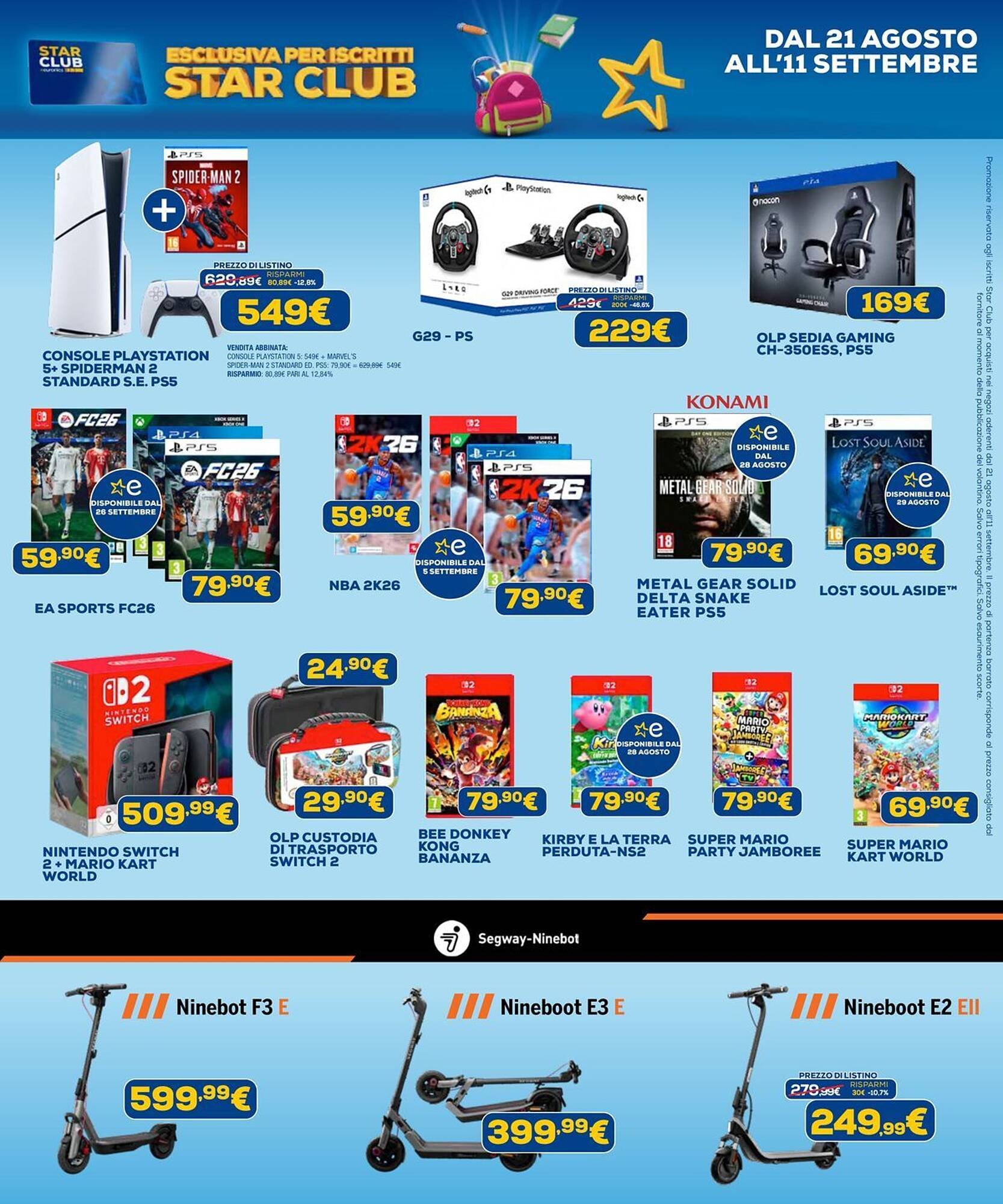 Volantino Euronics (2025-08-21 - 2025-09-11)