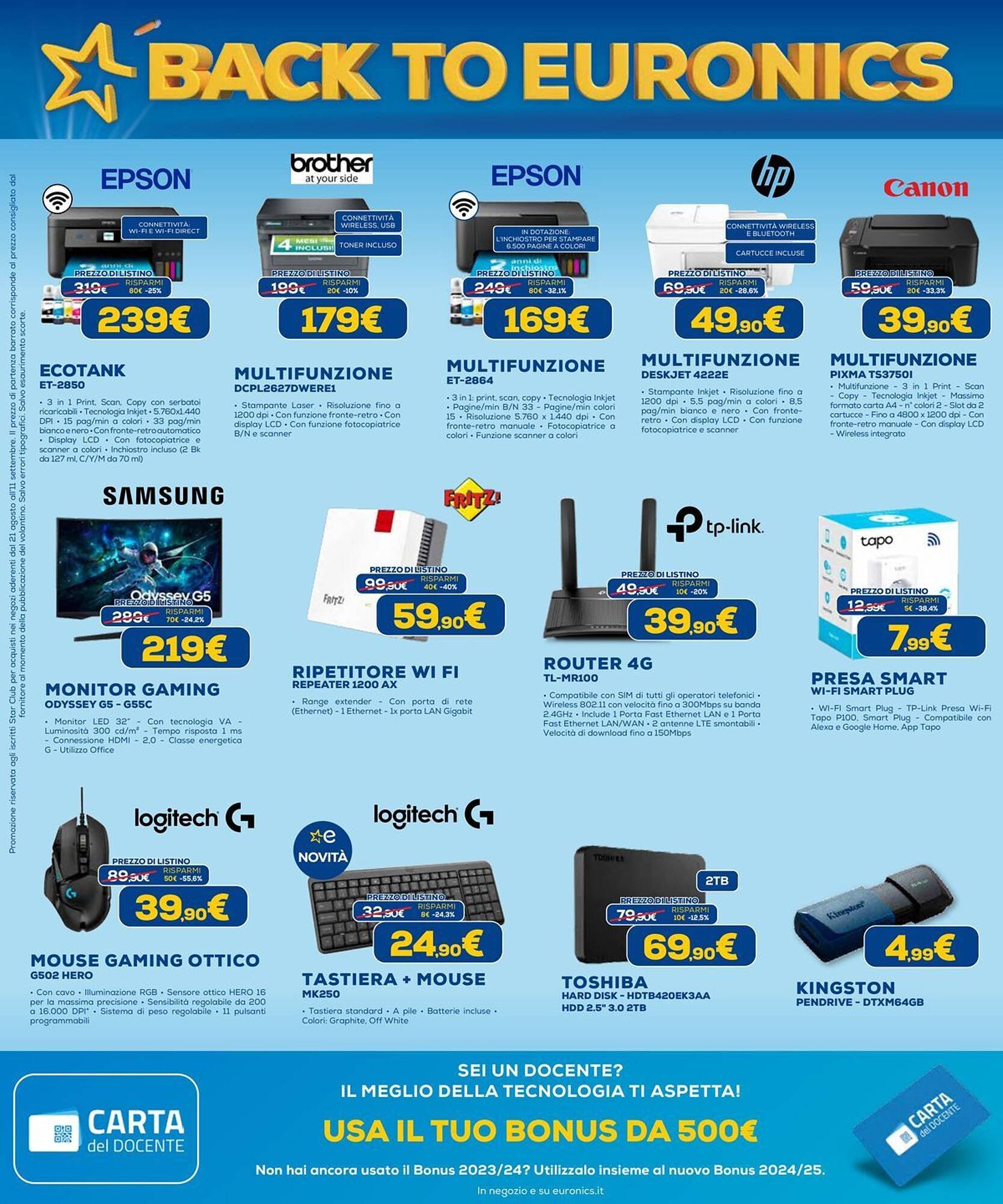 Volantino Euronics (2025-08-21 - 2025-09-11)