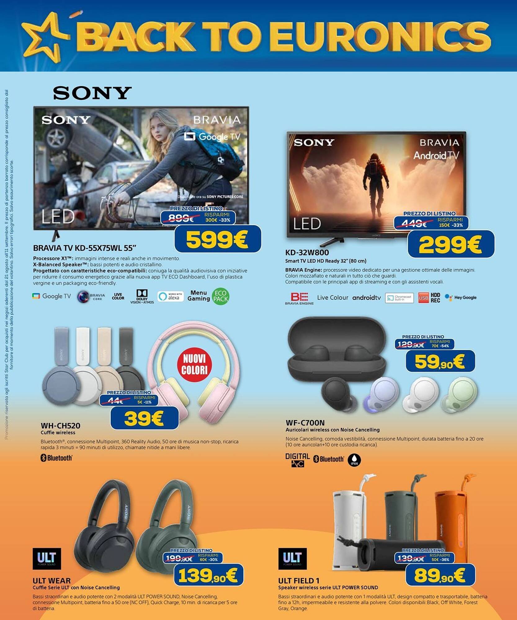Volantino Euronics (2025-08-21 - 2025-09-11)