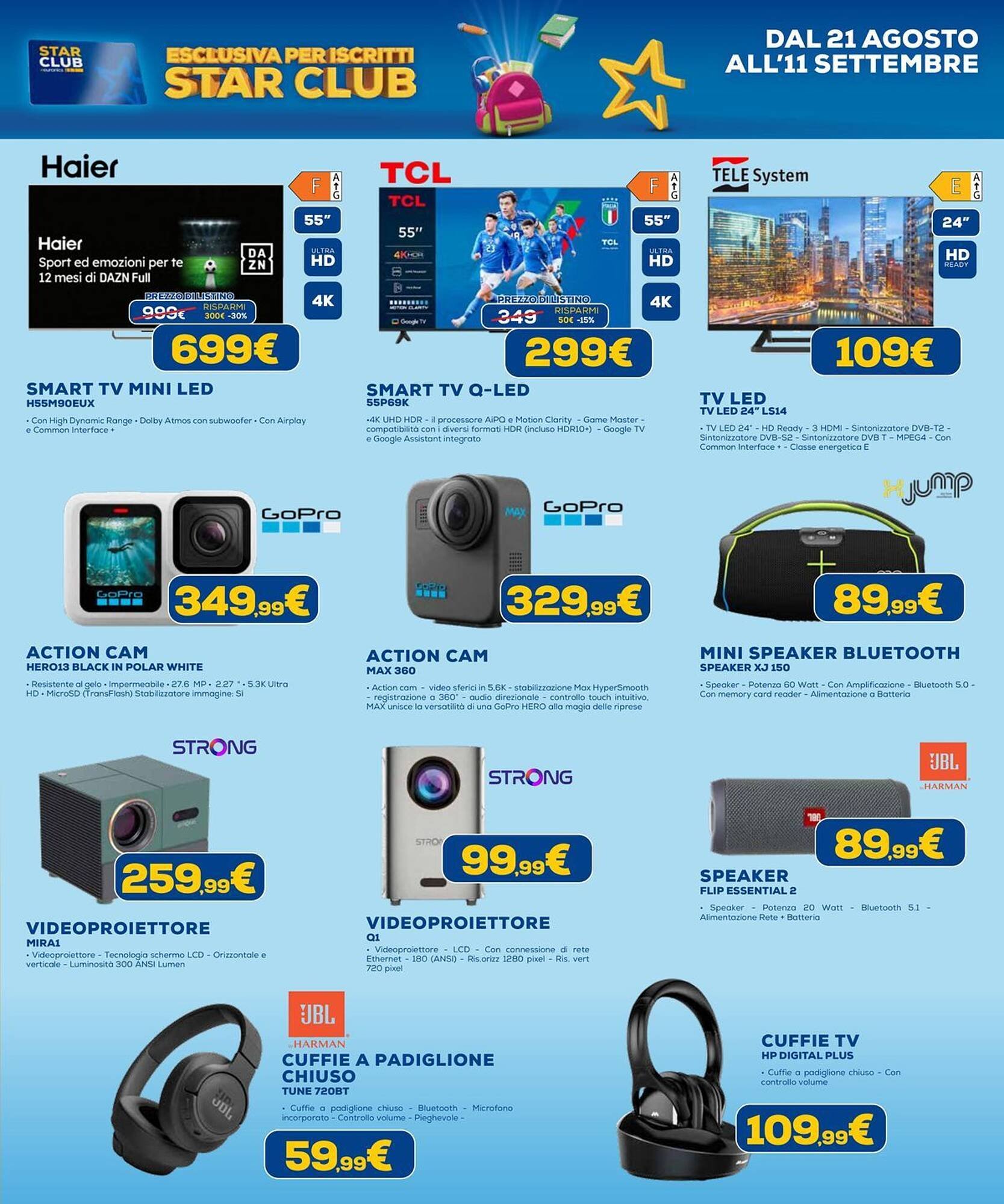 Volantino Euronics (2025-08-21 - 2025-09-11)