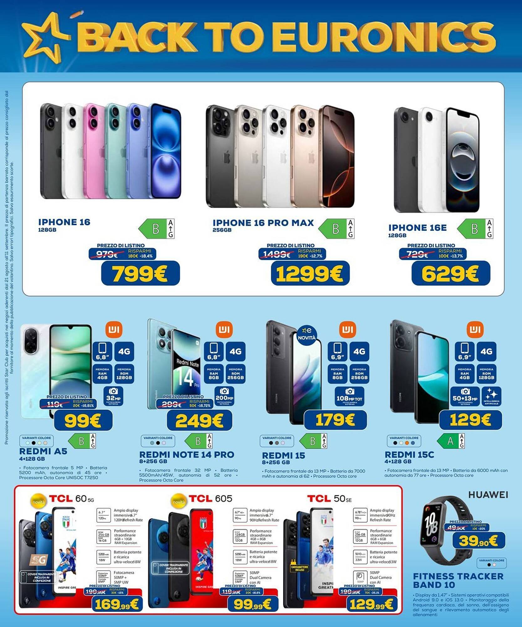 Volantino Euronics (2025-08-21 - 2025-09-11)