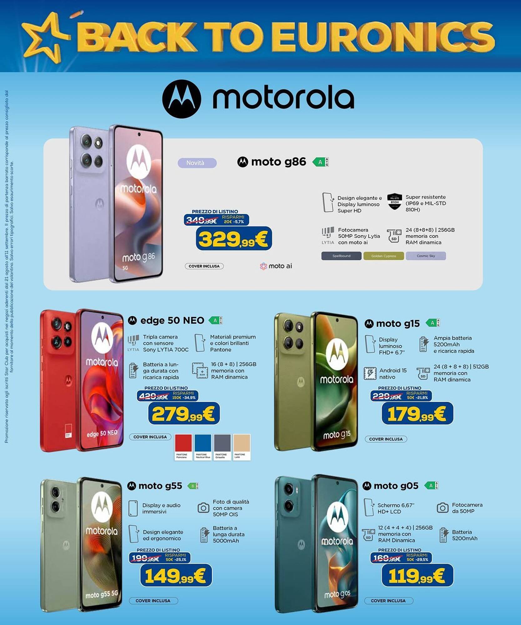 Volantino Euronics (2025-08-21 - 2025-09-11)