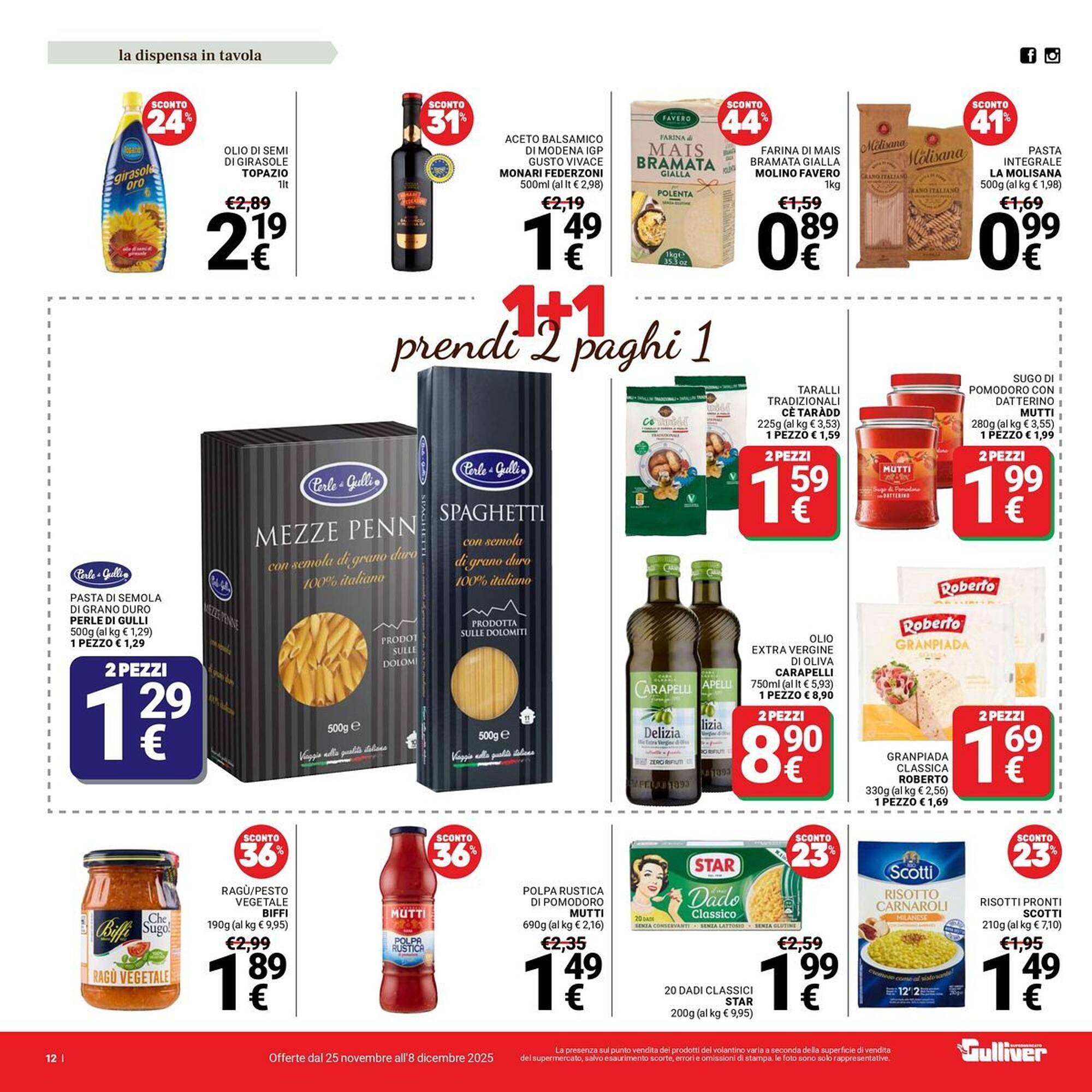 Volantino Supermercati Gulliver (2025-11-25 - 2025-12-08)