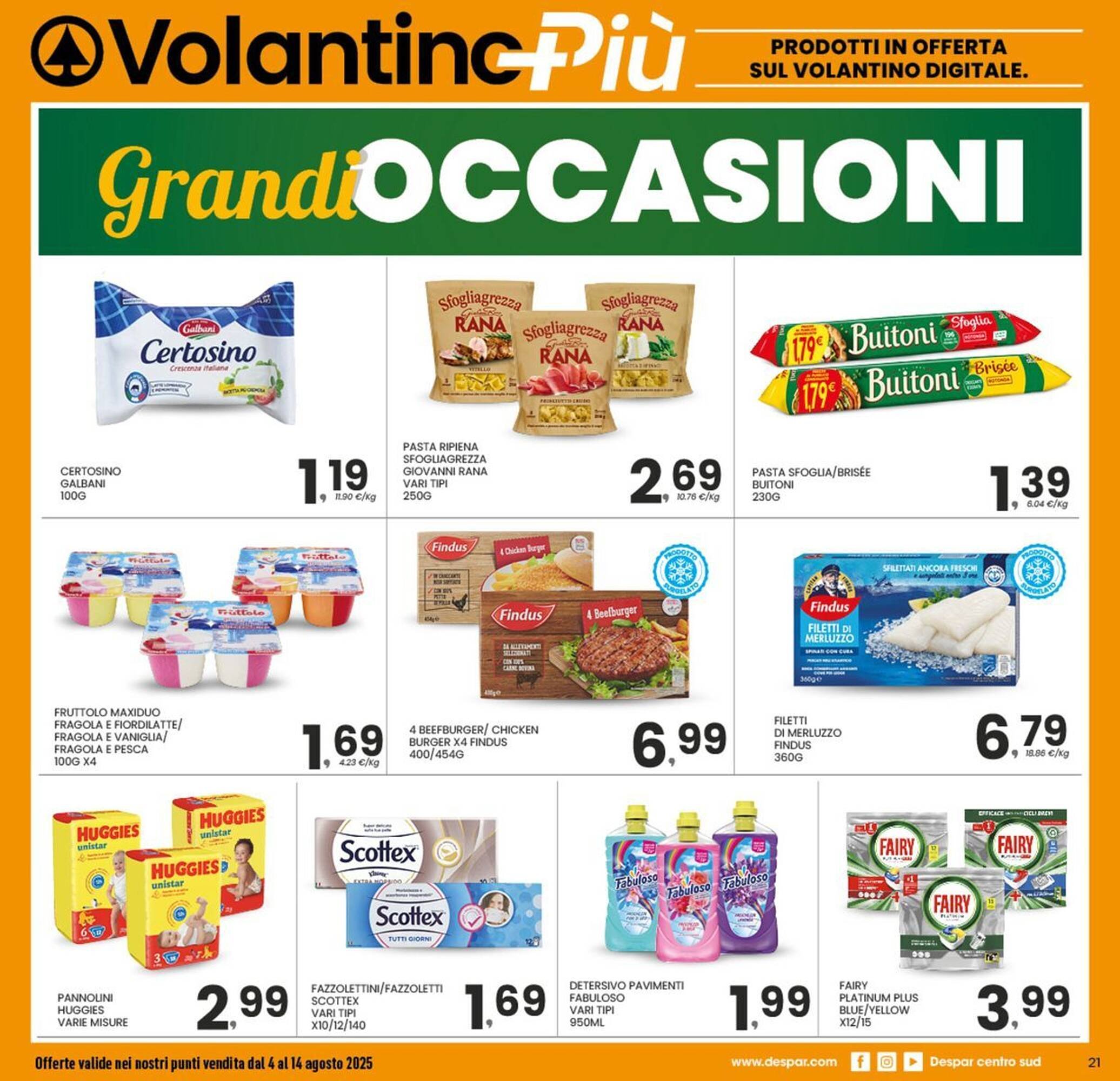 Volantino Despar (2025-08-04 - 2025-08-14)