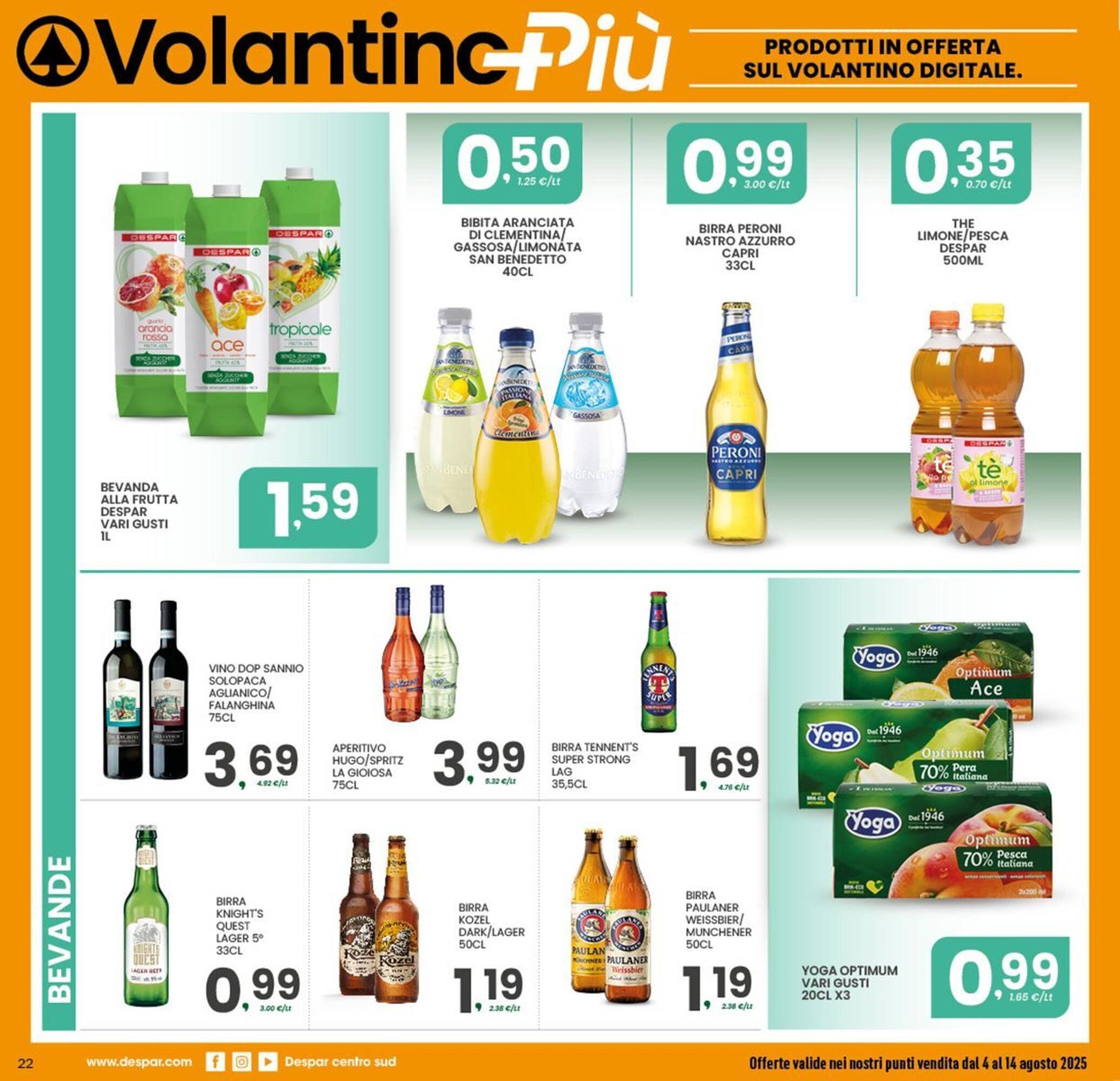 Volantino Despar (2025-08-04 - 2025-08-14)