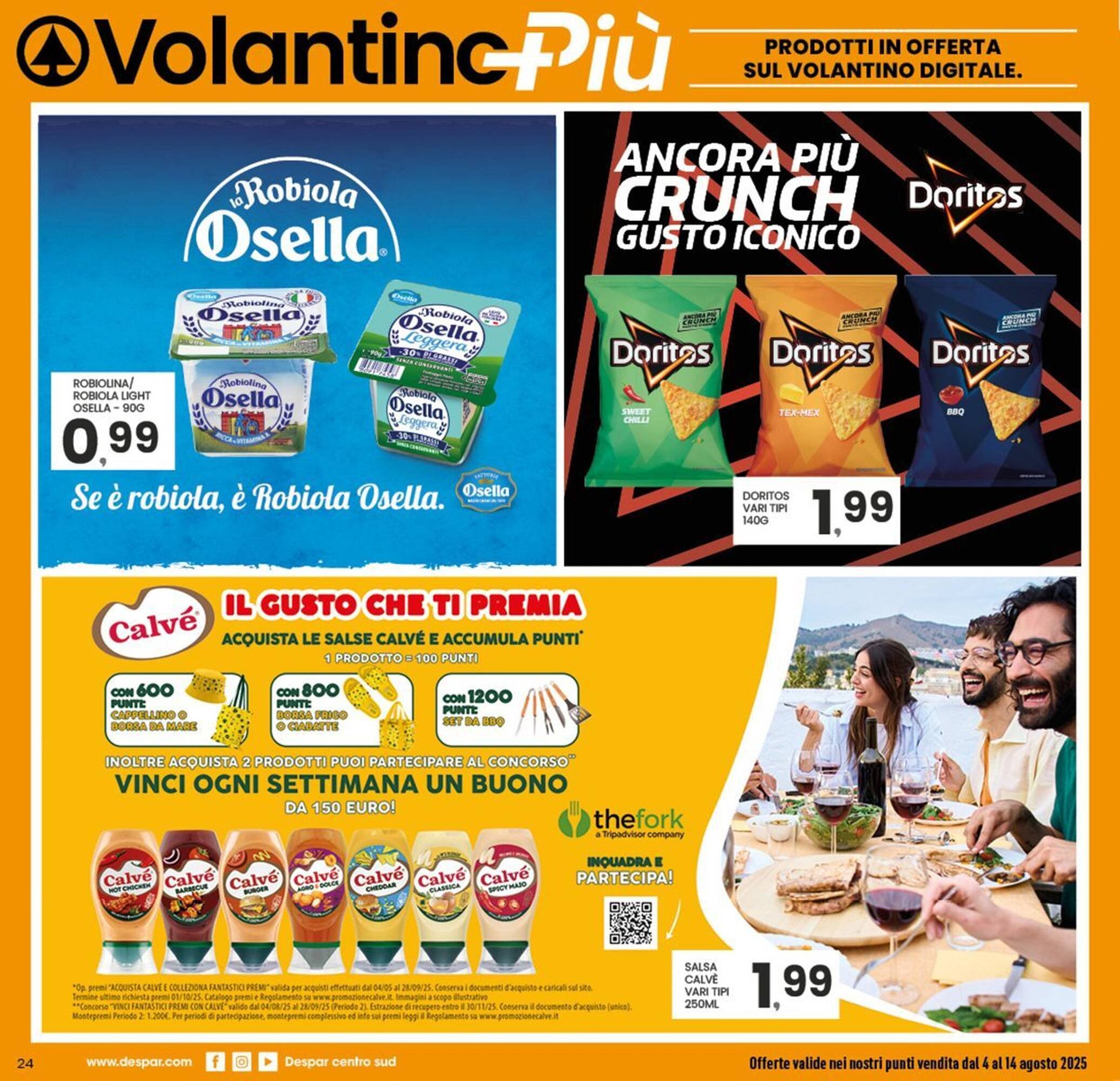 Volantino Despar (2025-08-04 - 2025-08-14)