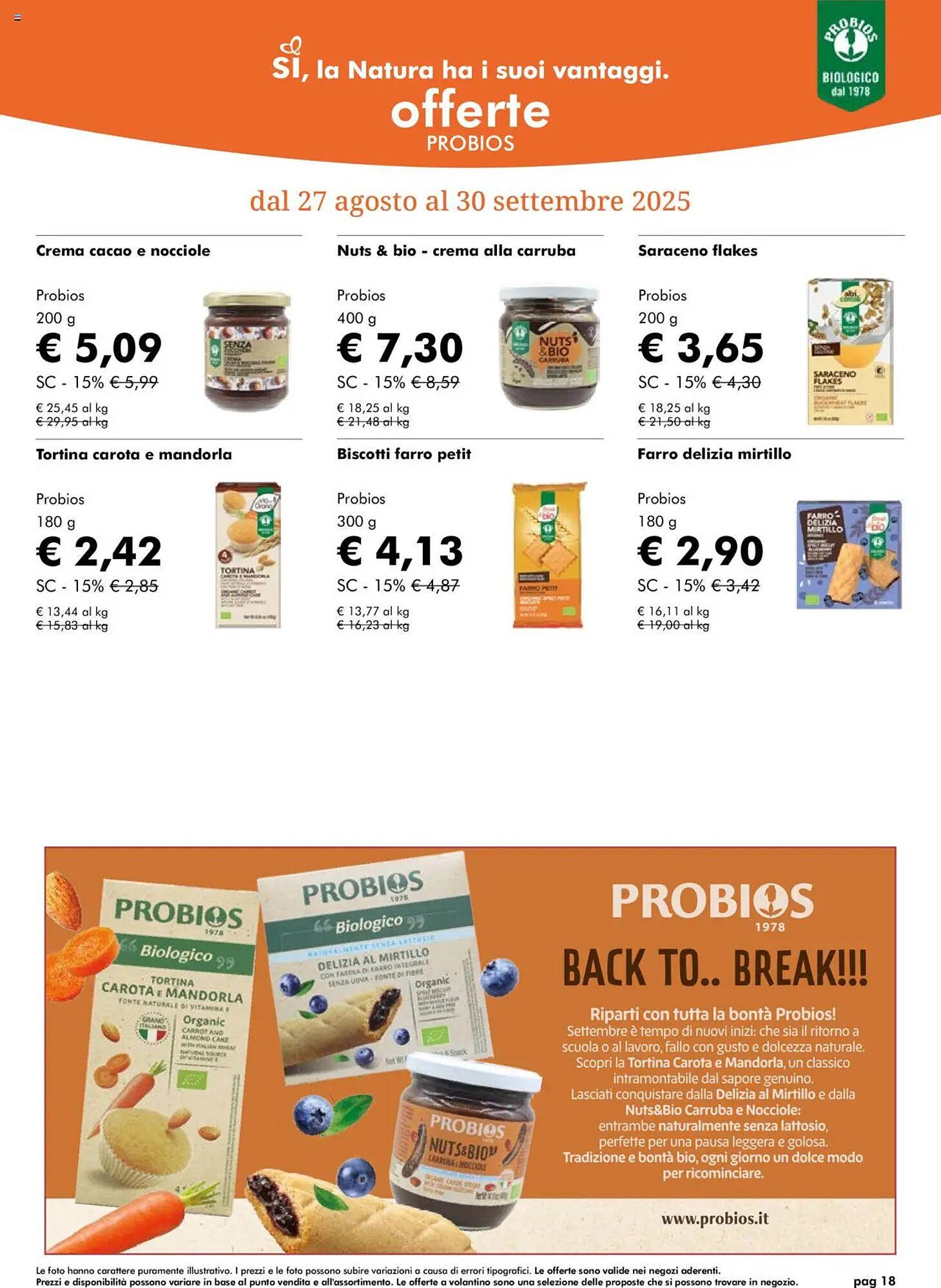 Volantino NaturaSì (2025-08-27 - 2025-09-30)
