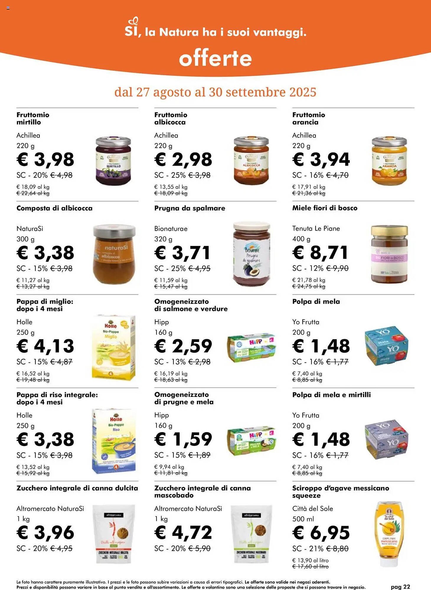 Volantino NaturaSì (2025-08-27 - 2025-09-30)