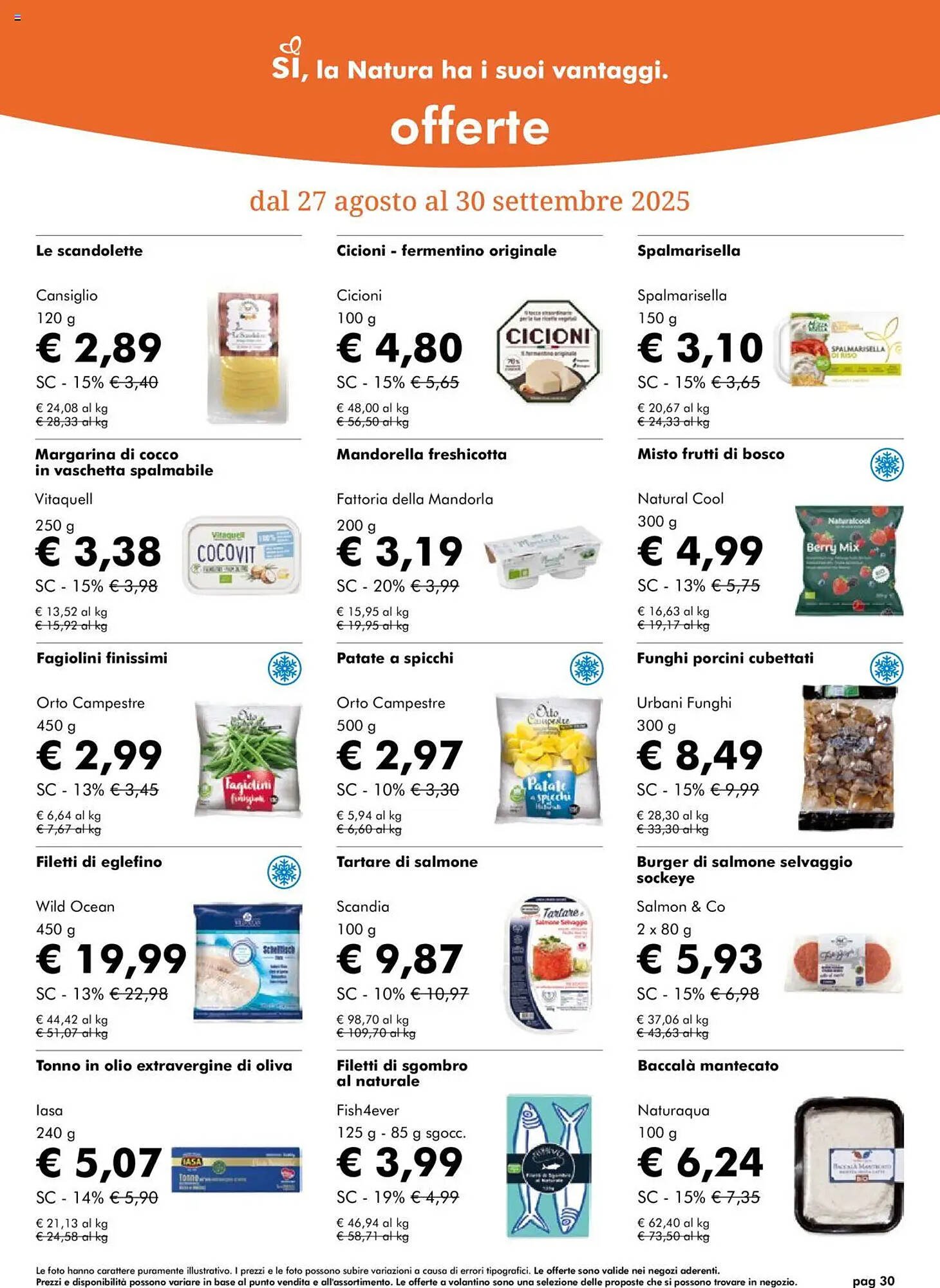 Volantino NaturaSì (2025-08-27 - 2025-09-30)