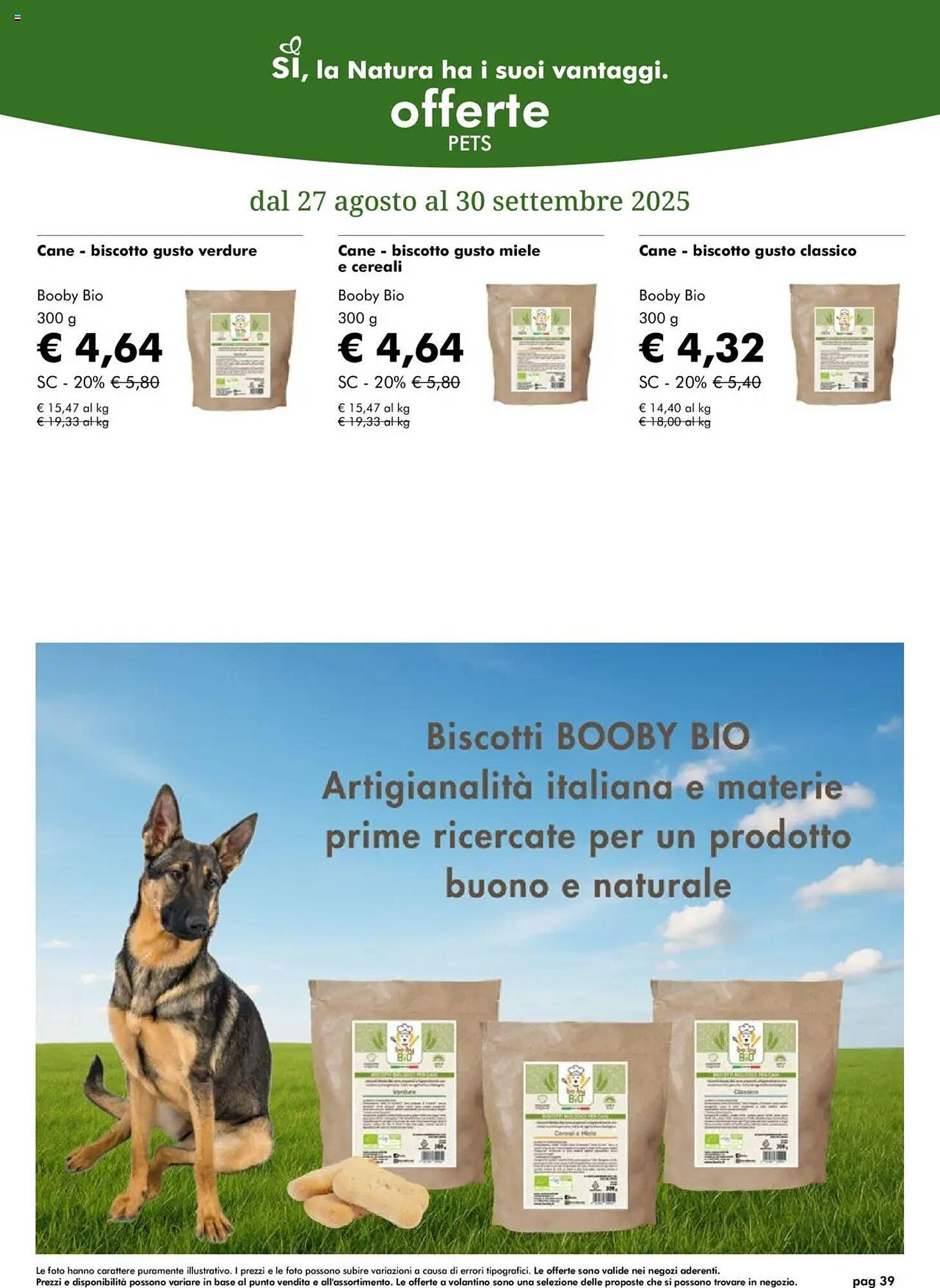 Volantino NaturaSì (2025-08-27 - 2025-09-30)
