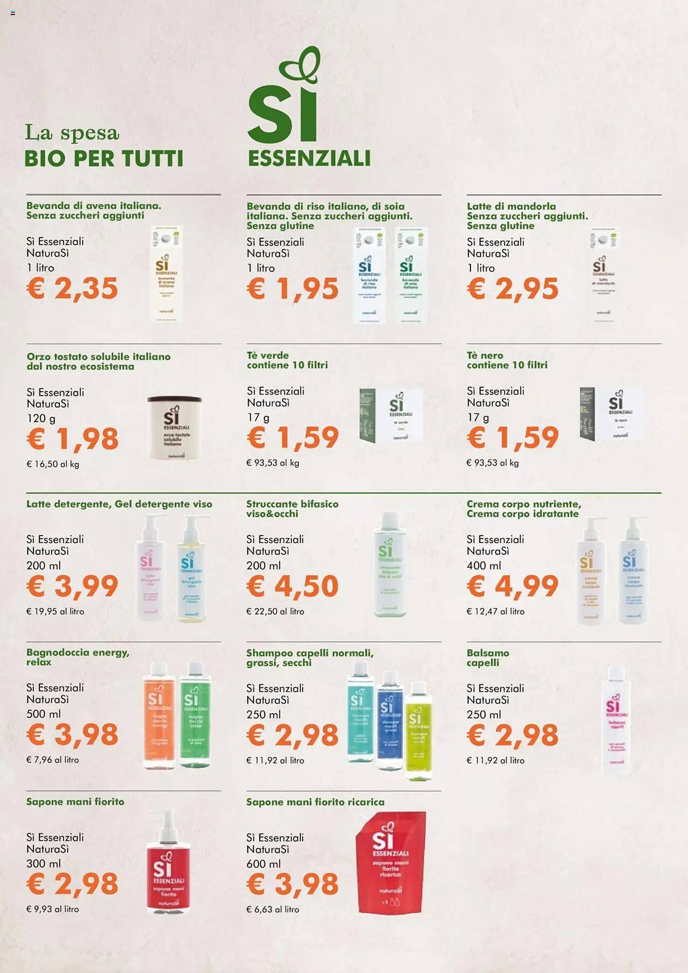 Volantino NaturaSì (2025-08-27 - 2025-09-30)