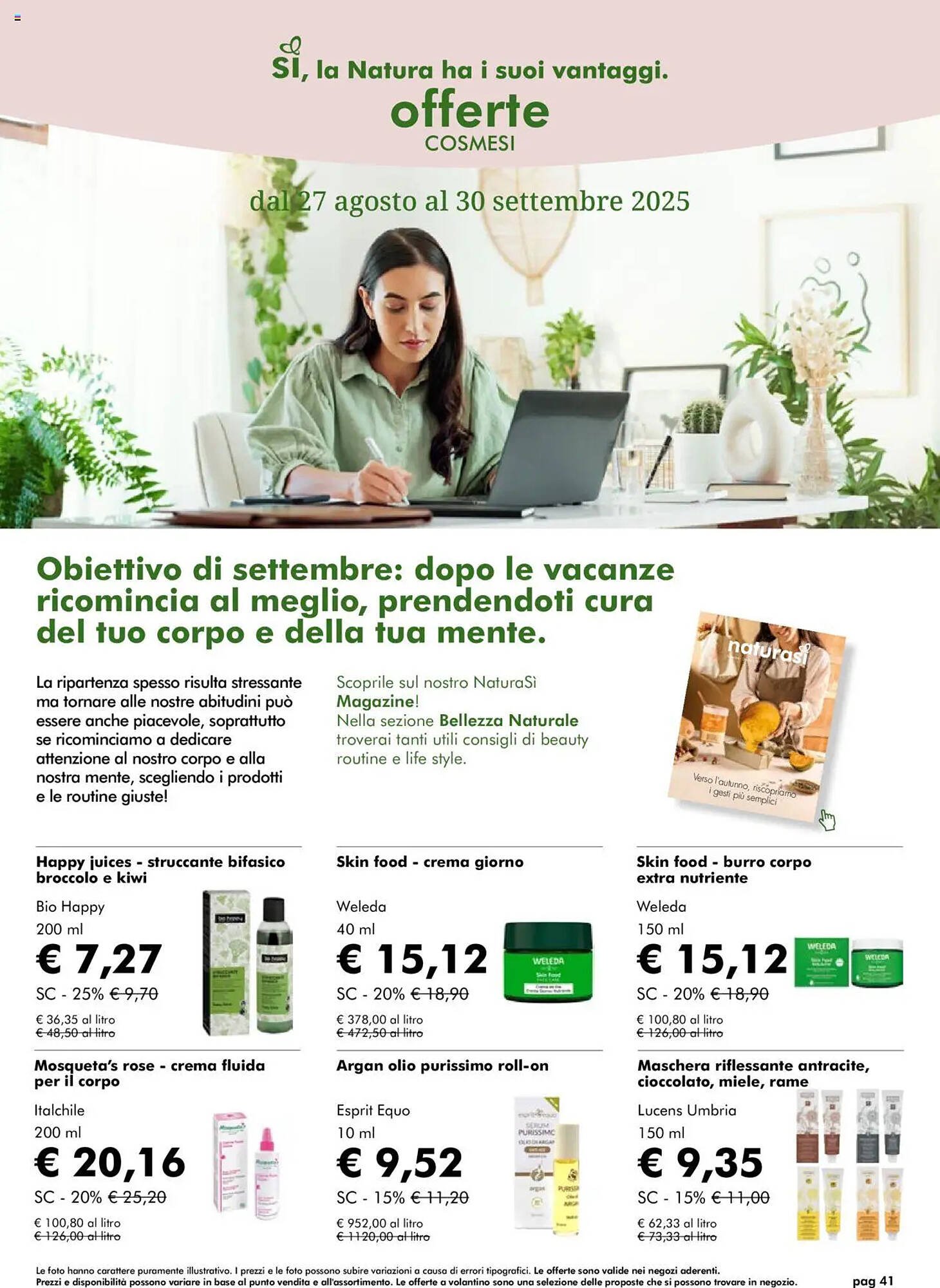 Volantino NaturaSì (2025-08-27 - 2025-09-30)