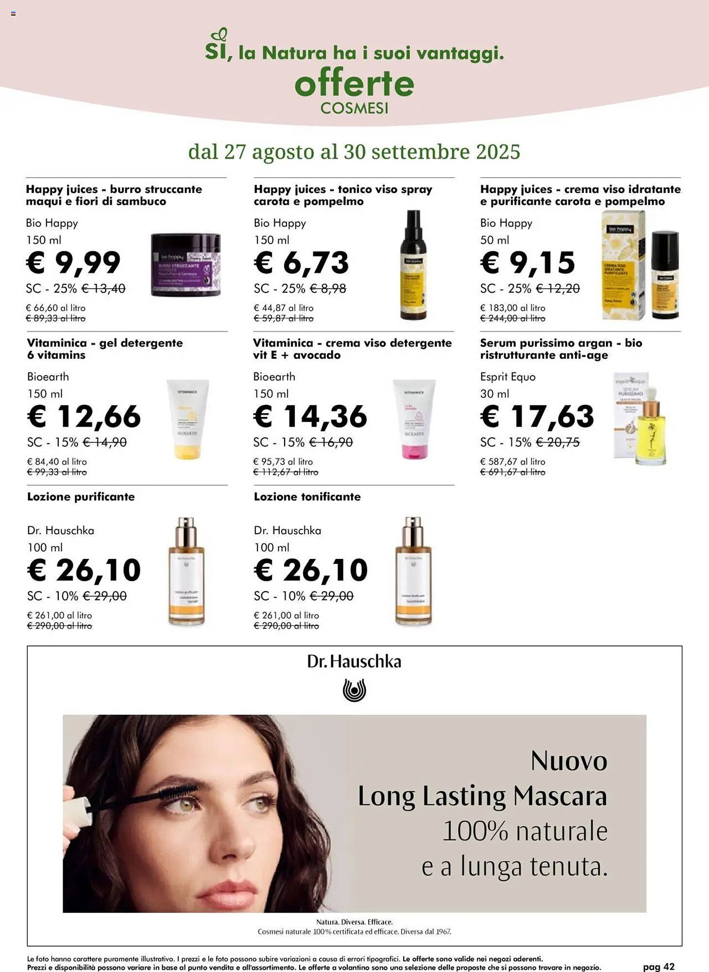 Volantino NaturaSì (2025-08-27 - 2025-09-30)