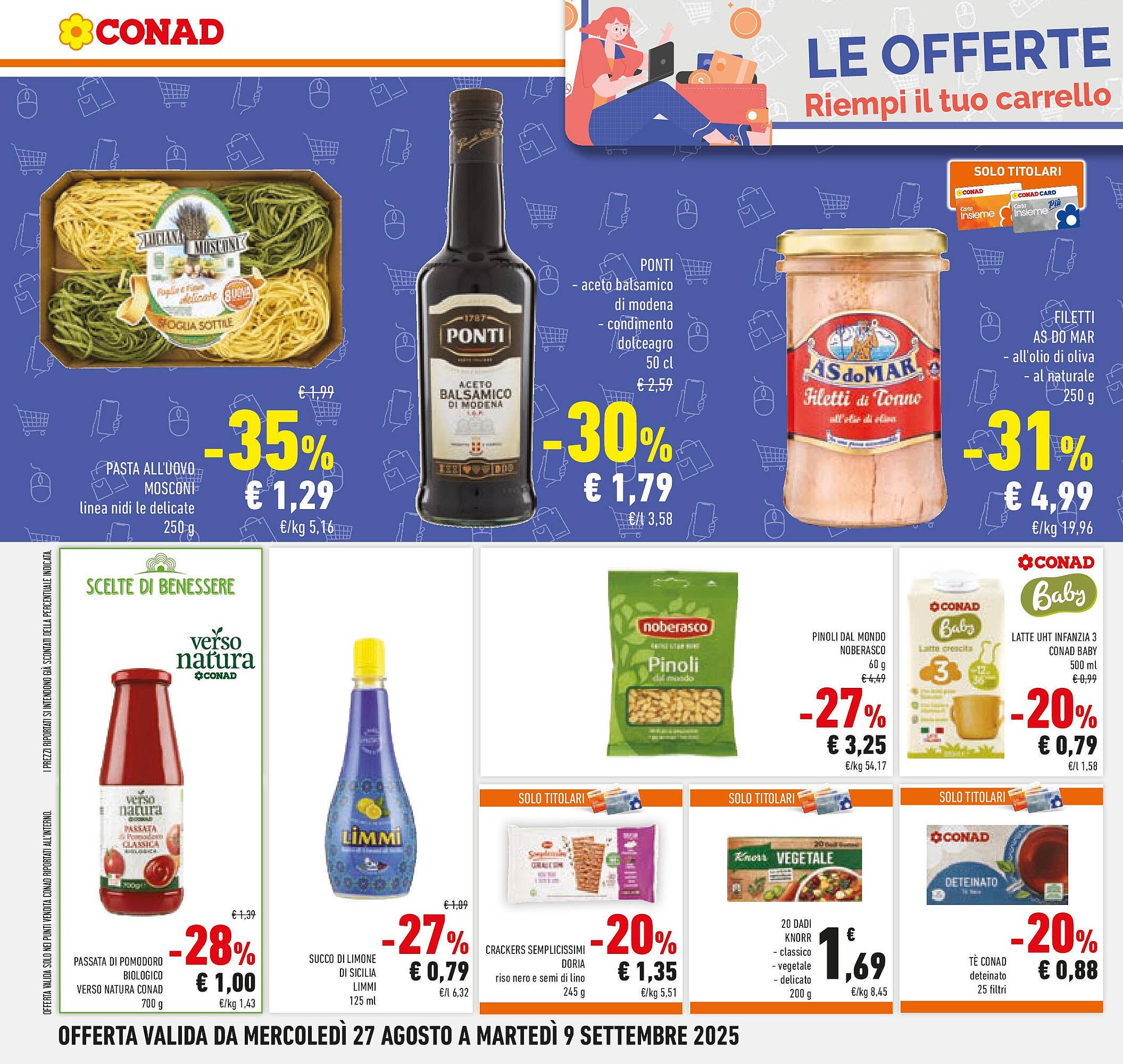 Volantino Conad (2025-08-26 - 2025-09-09)