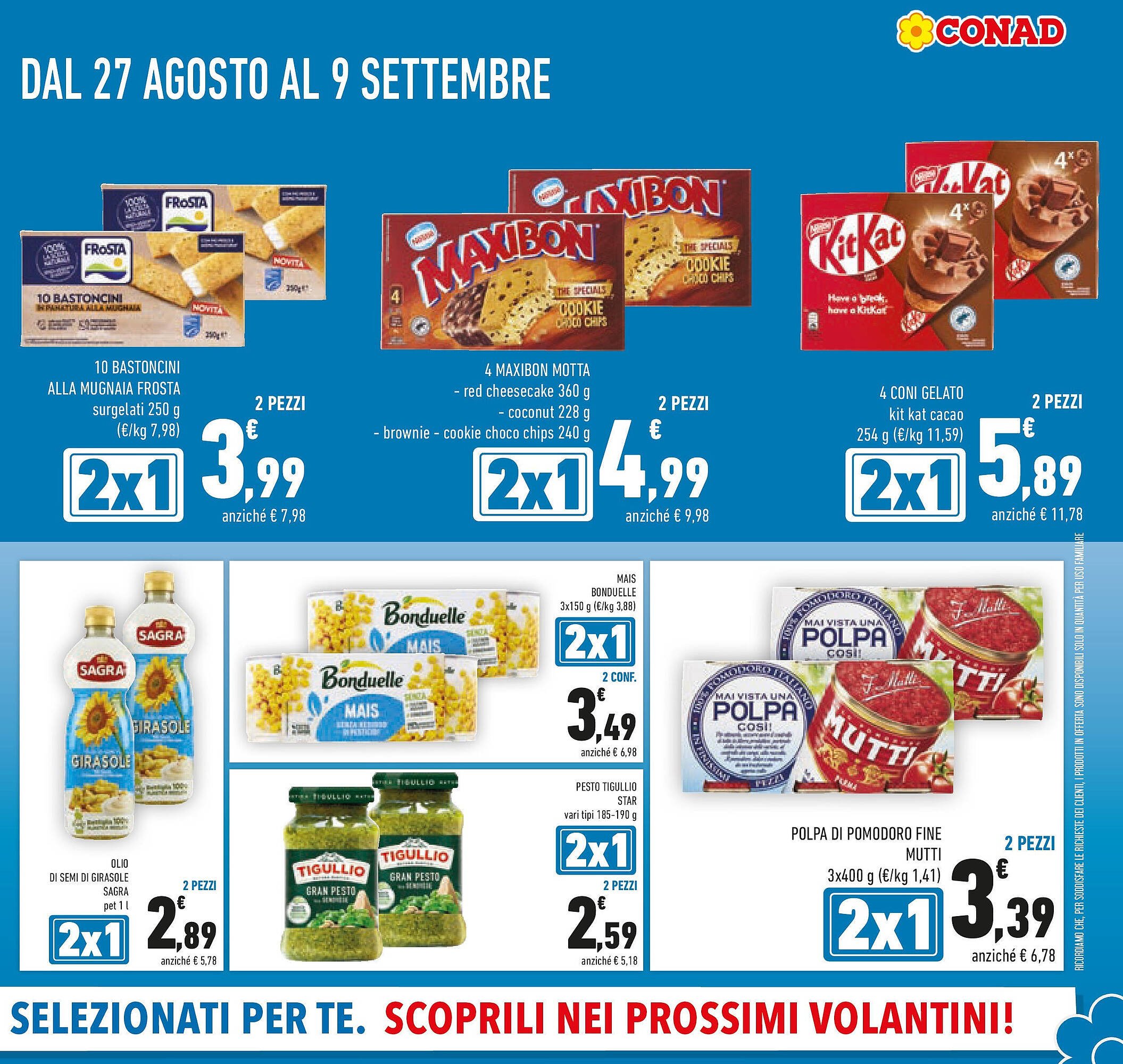 Volantino Conad (2025-08-26 - 2025-09-09)