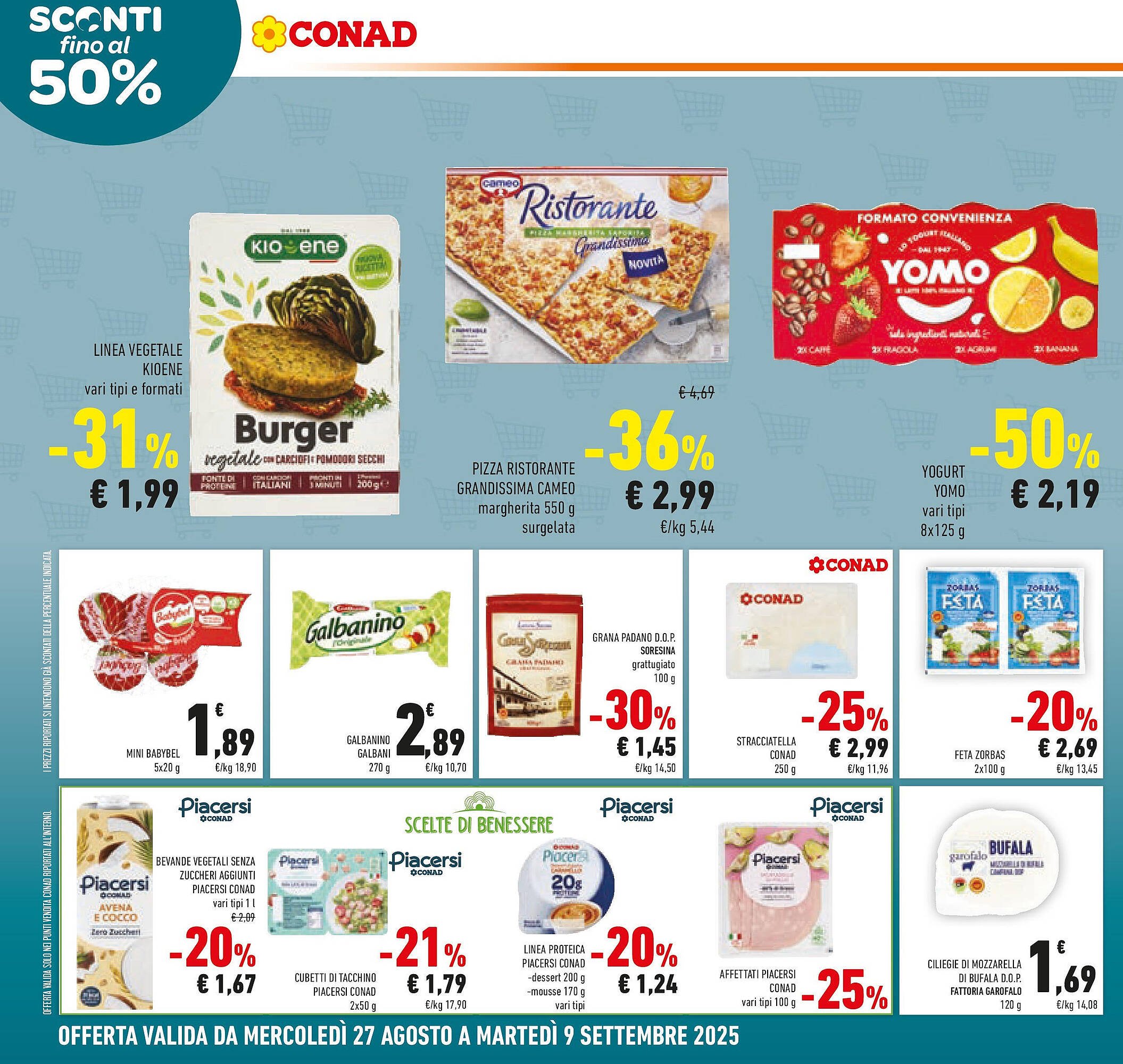 Volantino Conad (2025-08-26 - 2025-09-09)