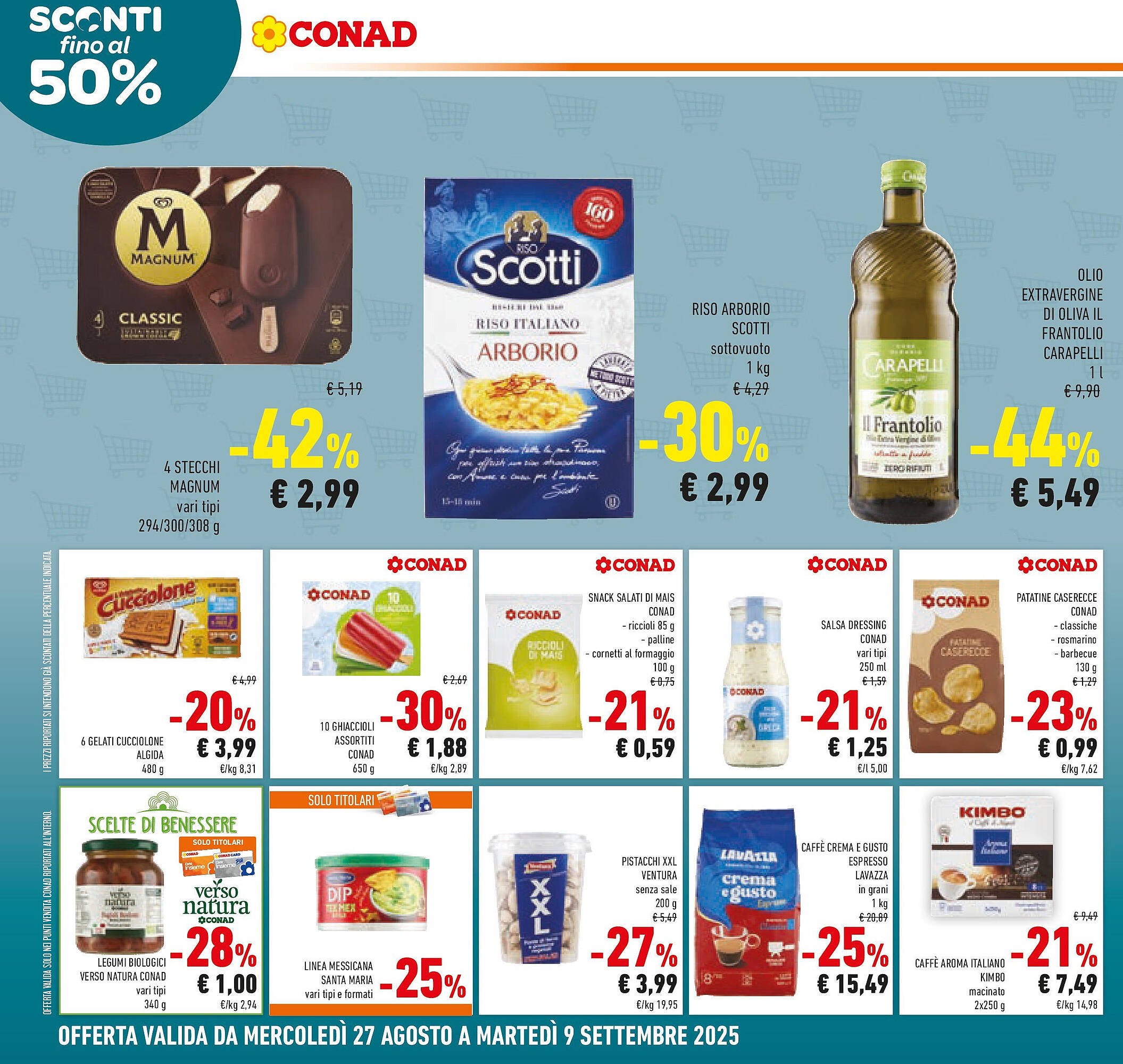 Volantino Conad (2025-08-26 - 2025-09-09)