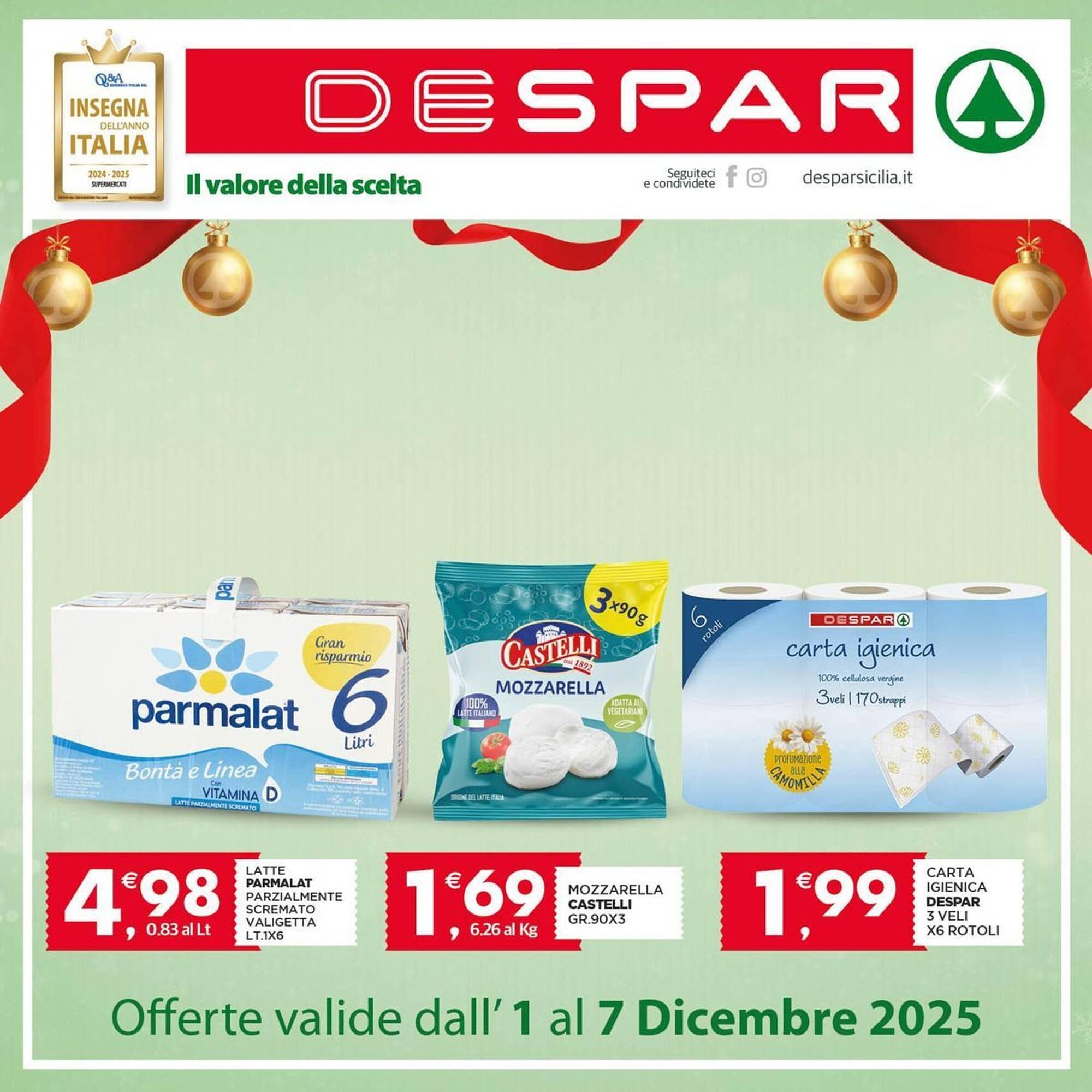 Volantino Despar (2025-12-01 - 2025-12-07)