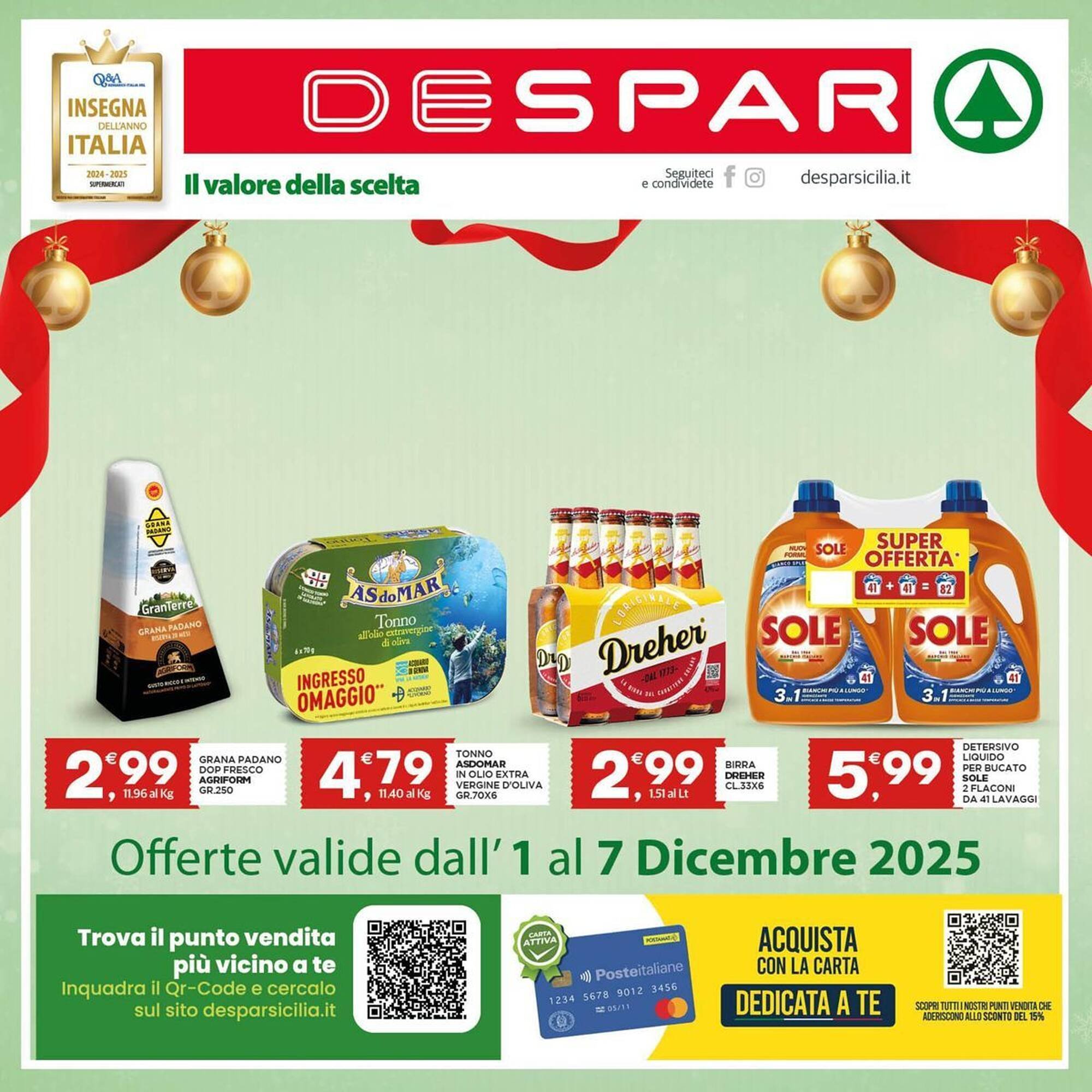 Volantino Despar (2025-12-01 - 2025-12-07)