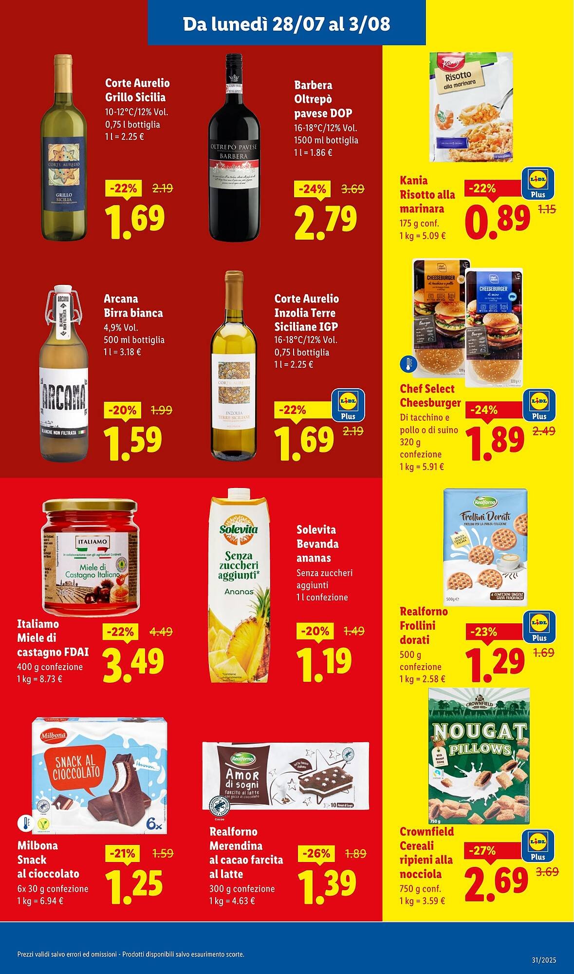 Volantino Lidl (2025-07-28 - 2025-08-03)