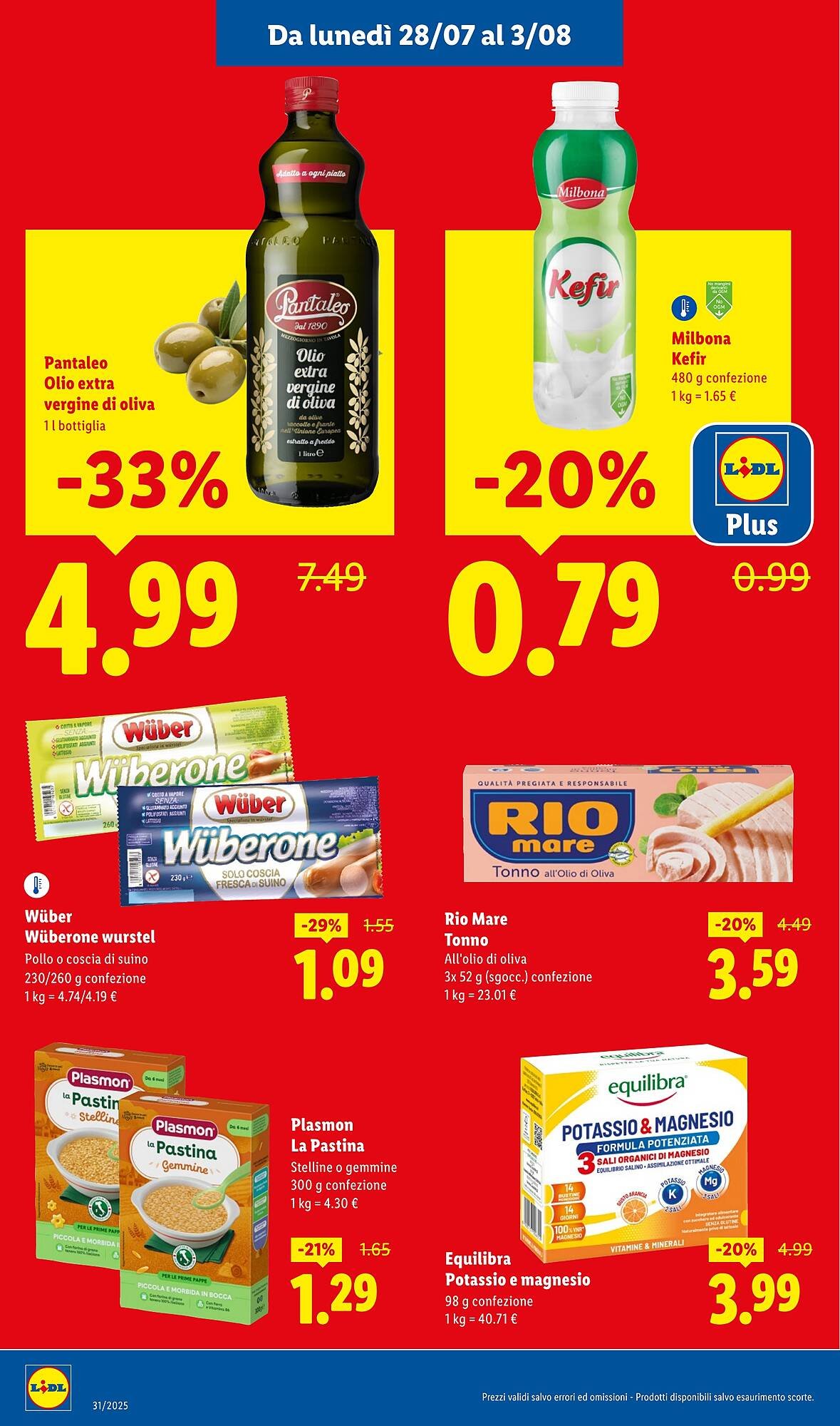 Volantino Lidl (2025-07-28 - 2025-08-03)