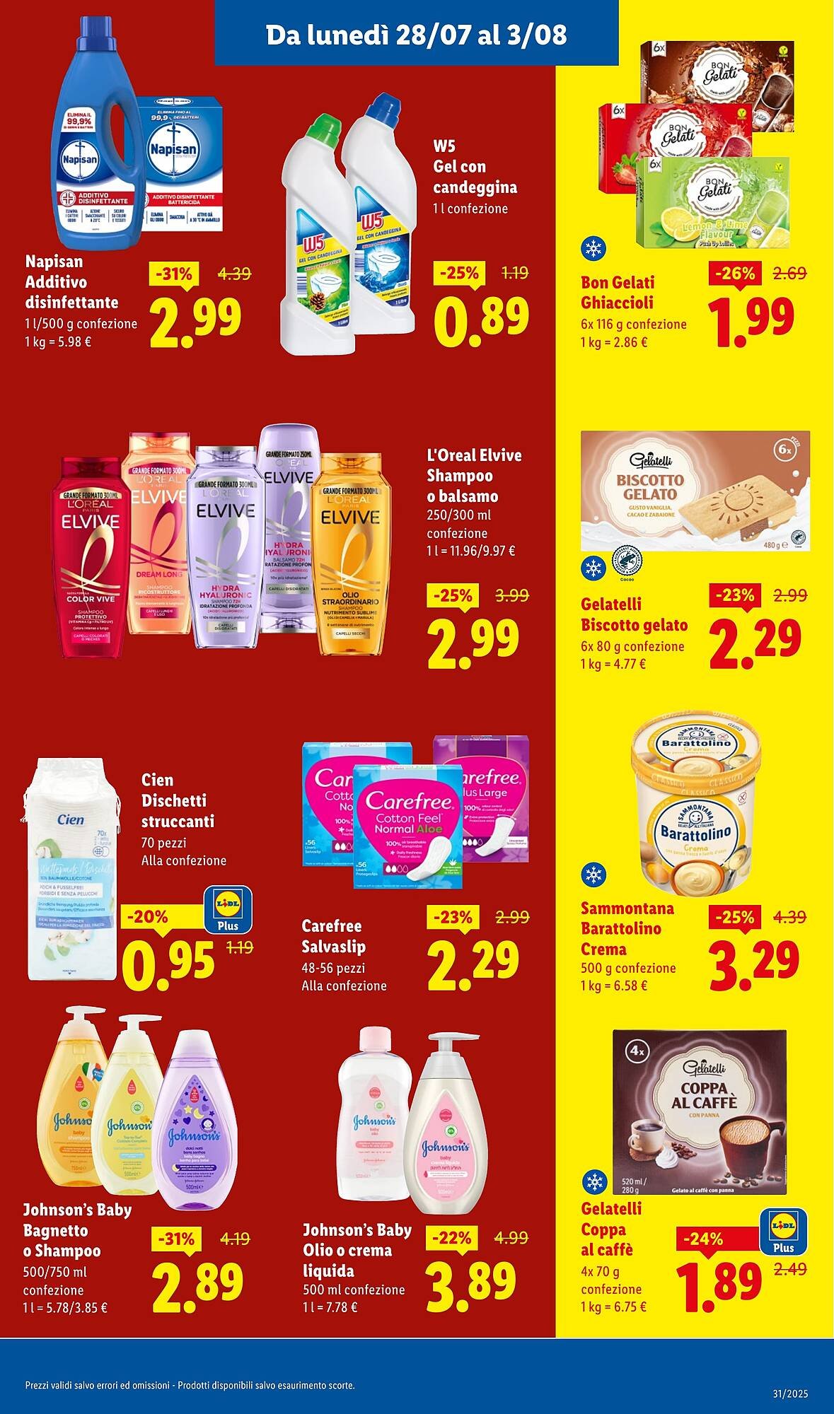 Volantino Lidl (2025-07-28 - 2025-08-03)