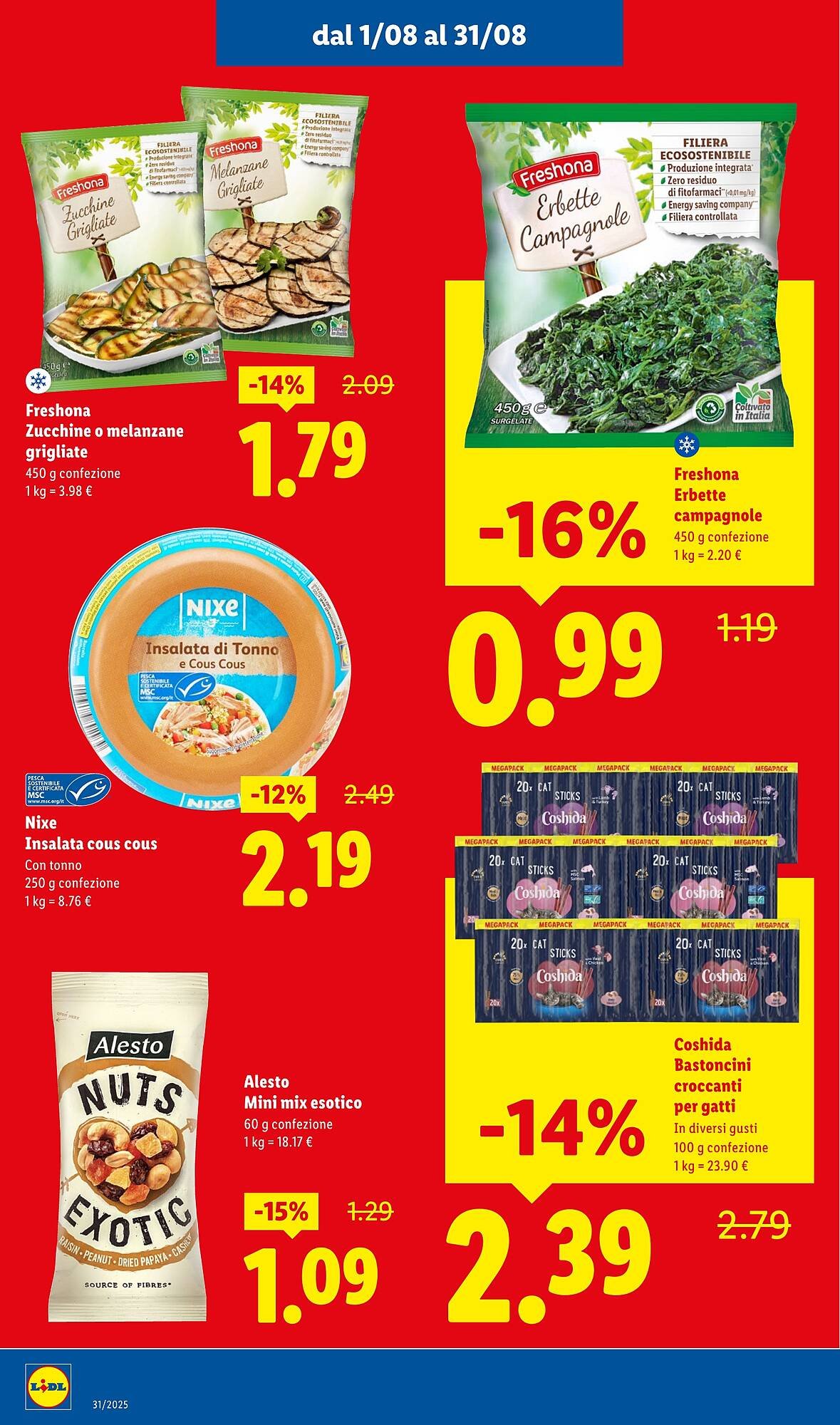 Volantino Lidl (2025-07-28 - 2025-08-03)