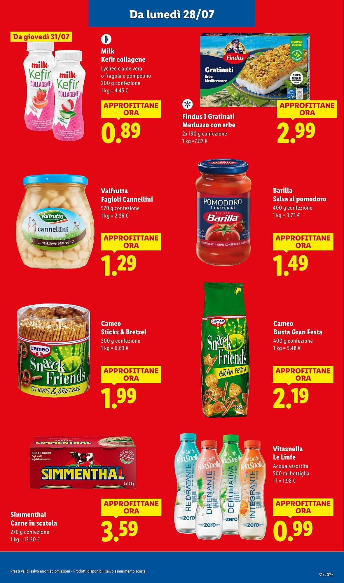 Volantino Lidl (2025-07-28 - 2025-08-03)