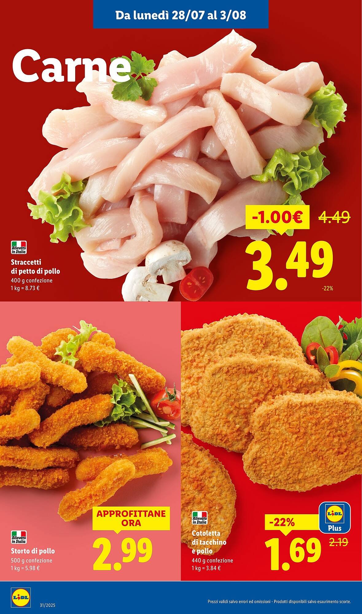 Volantino Lidl (2025-07-28 - 2025-08-03)