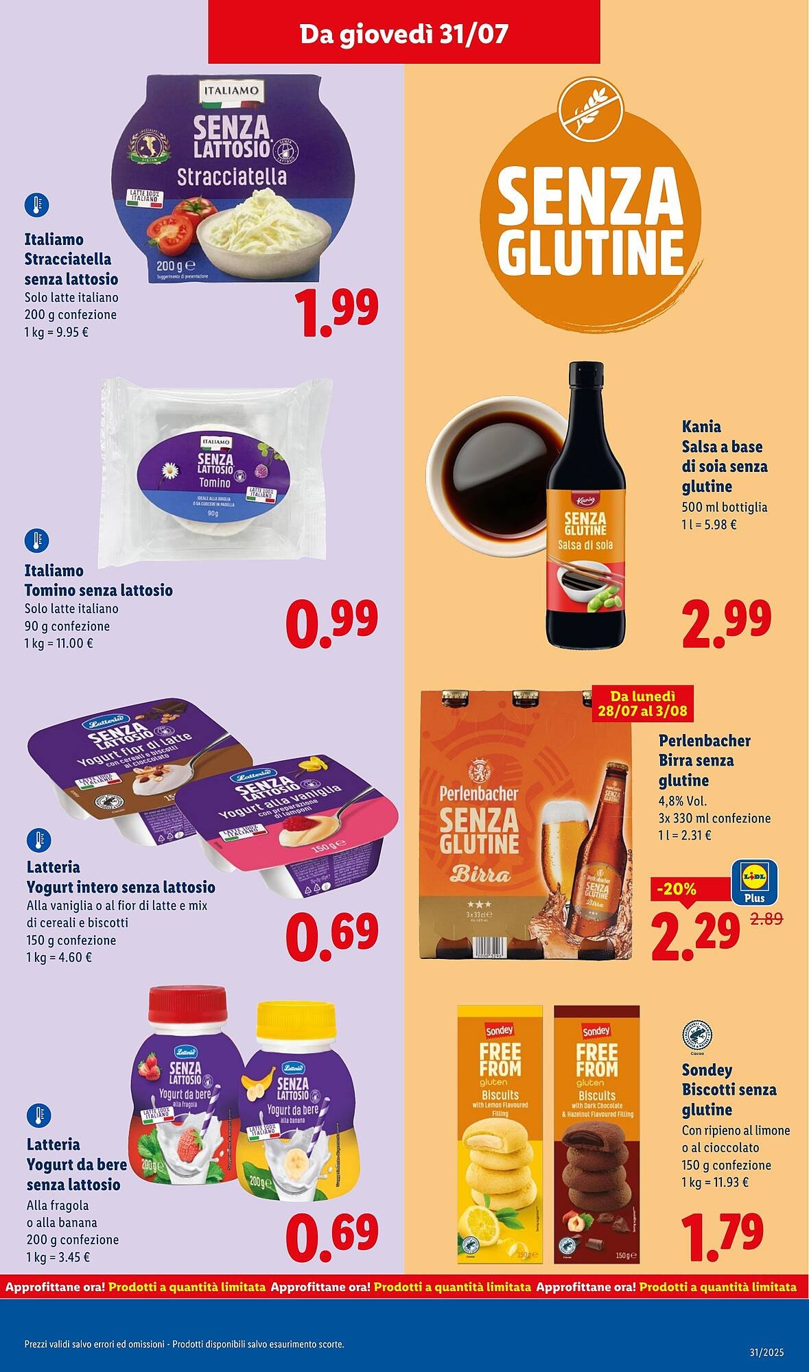 Volantino Lidl (2025-07-28 - 2025-08-03)