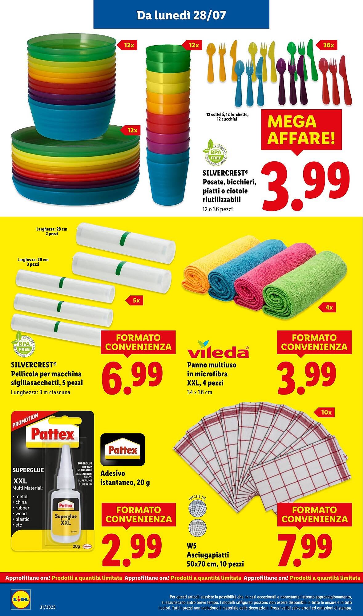 Volantino Lidl (2025-07-28 - 2025-08-03)