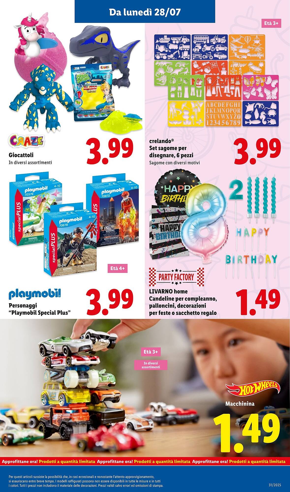 Volantino Lidl (2025-07-28 - 2025-08-03)